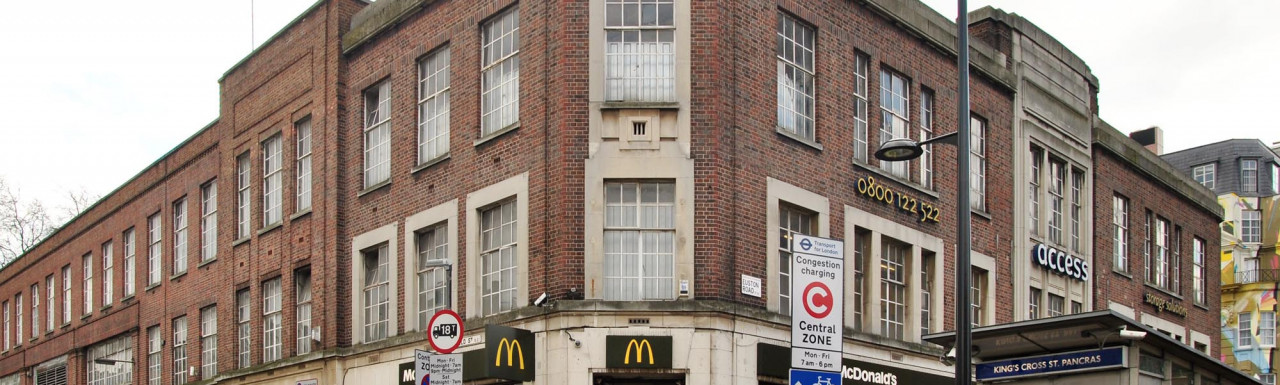 Access Storage and McDonald's Kings Cross at Belgrove House.