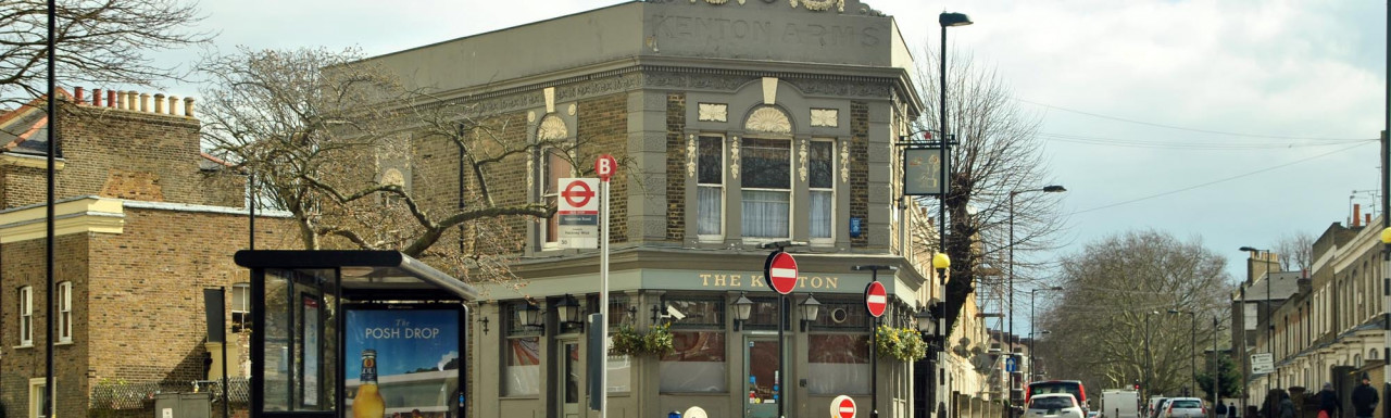 The Kenton/Kenton Arms pub on Kenton Road in London E9.