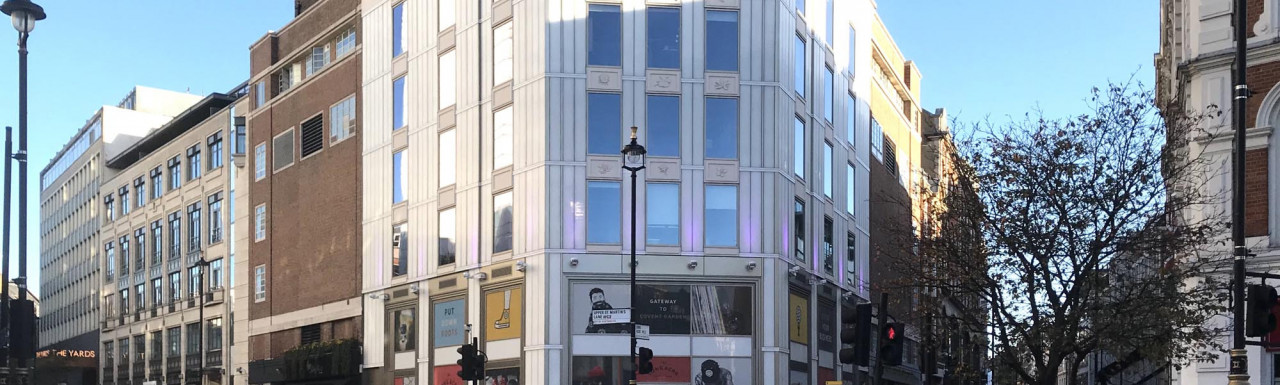 Sussex House at 20 Upper St Martin's Lane in autumn 2020.