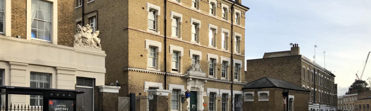 Grade II listed building was constructed as Clerkenwell Police Station in 1869.