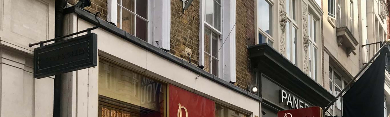 Pomellato store at 31 New Bond Street in Mayfair, London W1.
