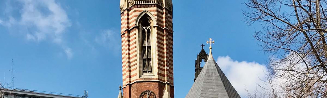 St Mary Magdalene's Church Paddington building in London W2.