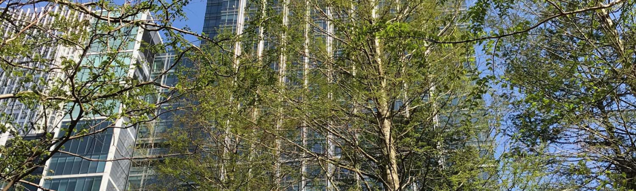 Citigroup Centre building at 33 Canada Square in Canary Wharf, London E14.