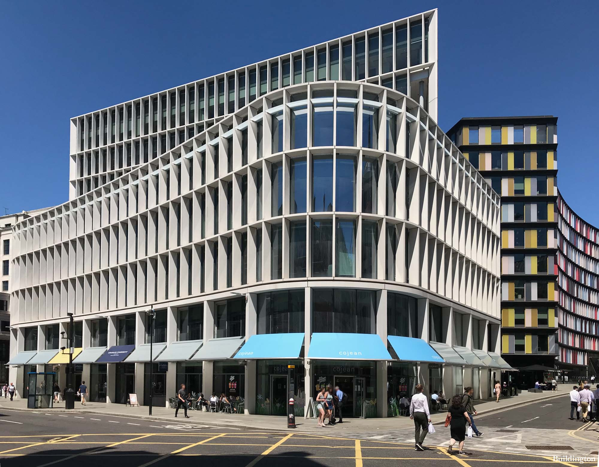1 & 2 New Ludgate buildings designed by Fletcher Priest Architects.