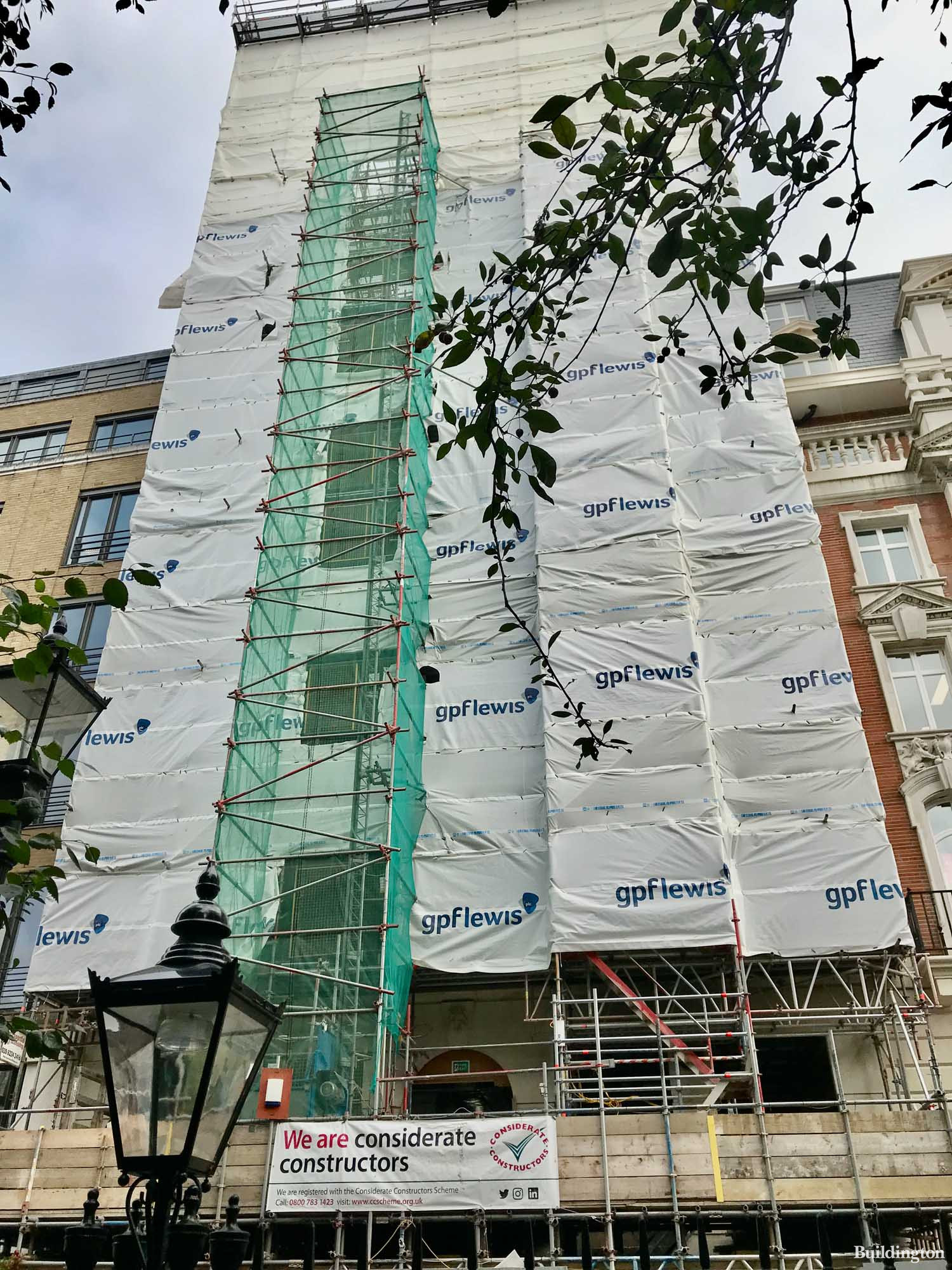 GPF Lewis at 26 St James's Square development in St James's, London SW1.
