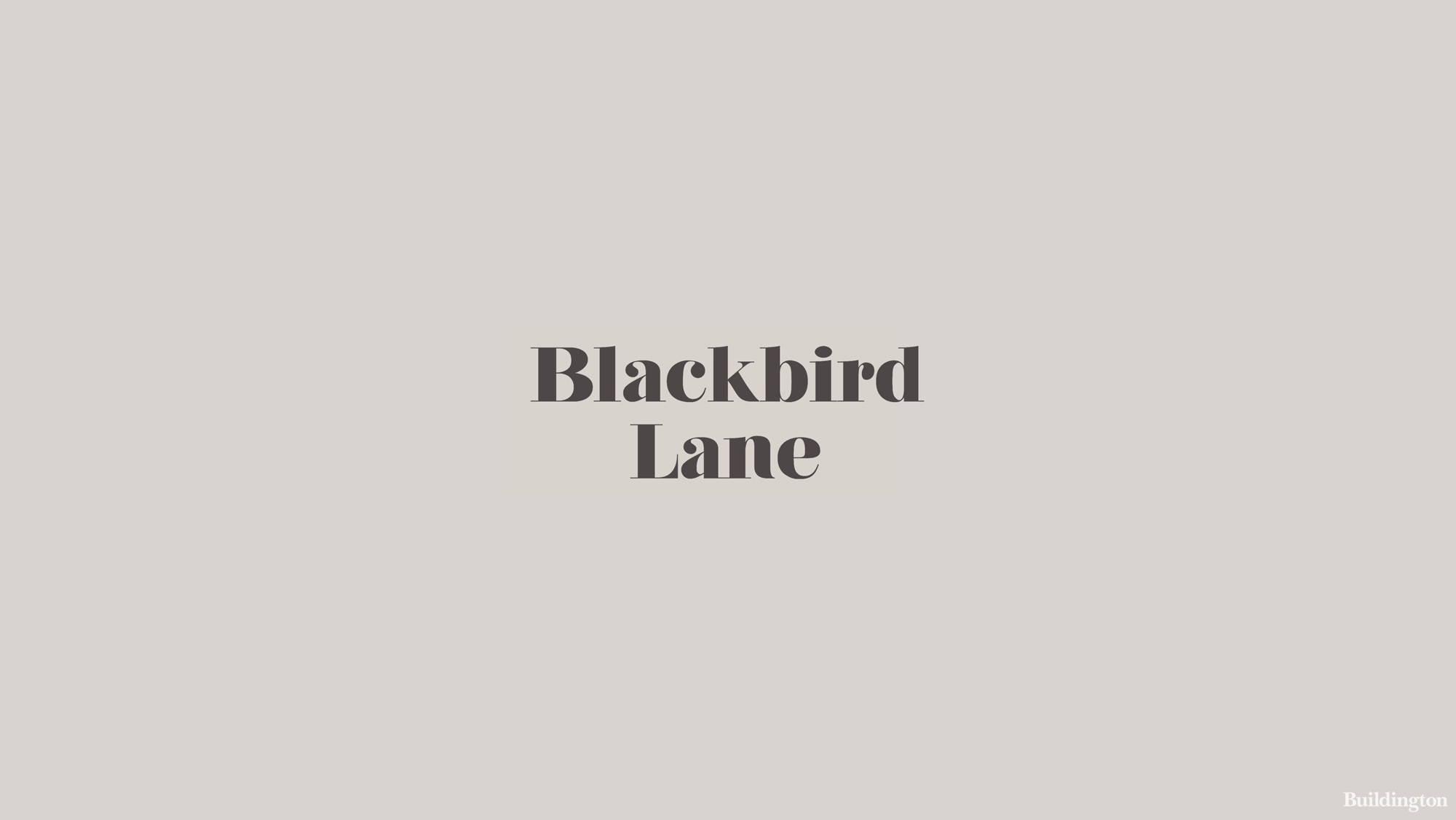 Blackbird Lane property development website design and imagery by ADEMCHIC