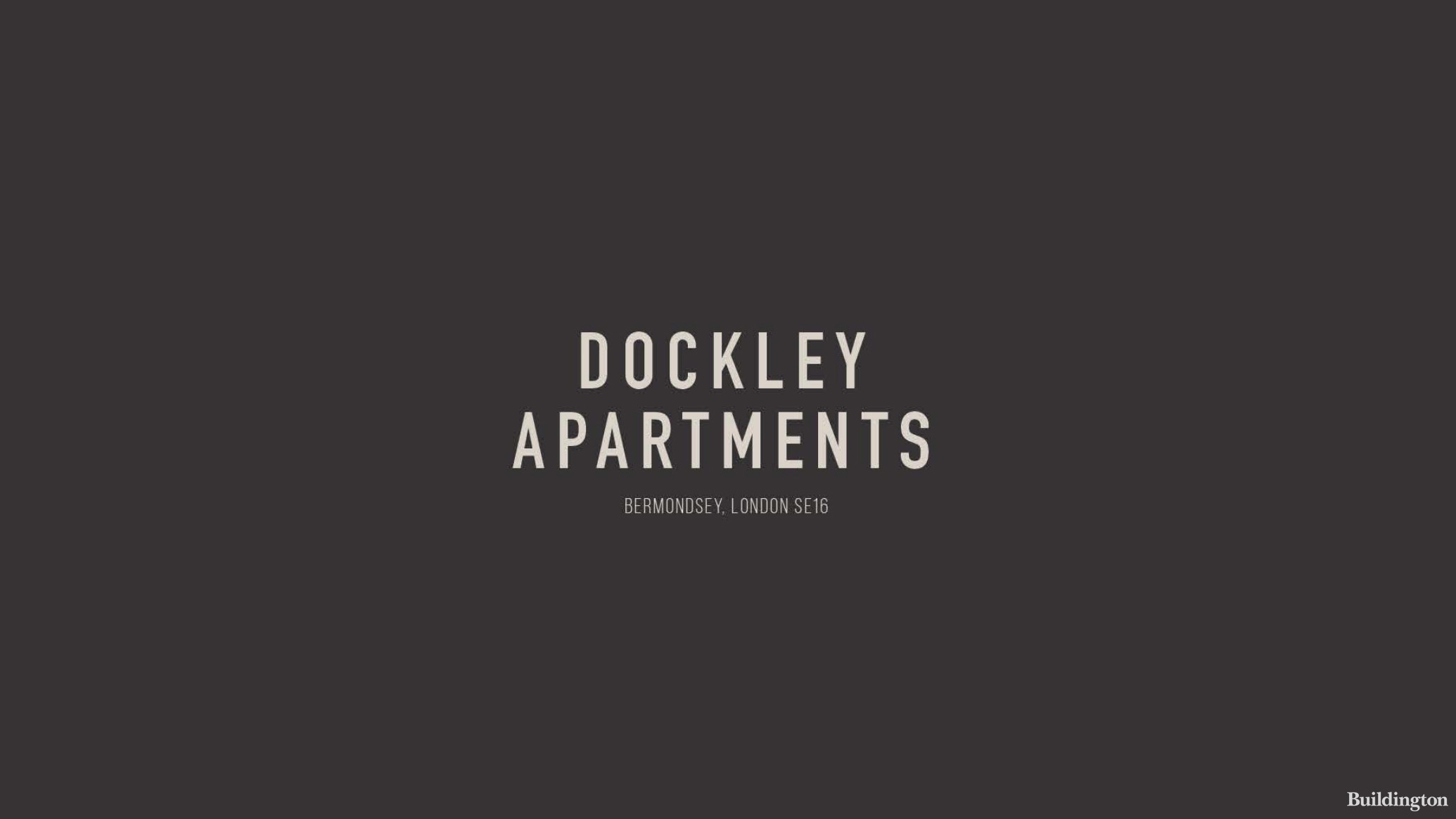 Dockley Apartments development by Matching Green.