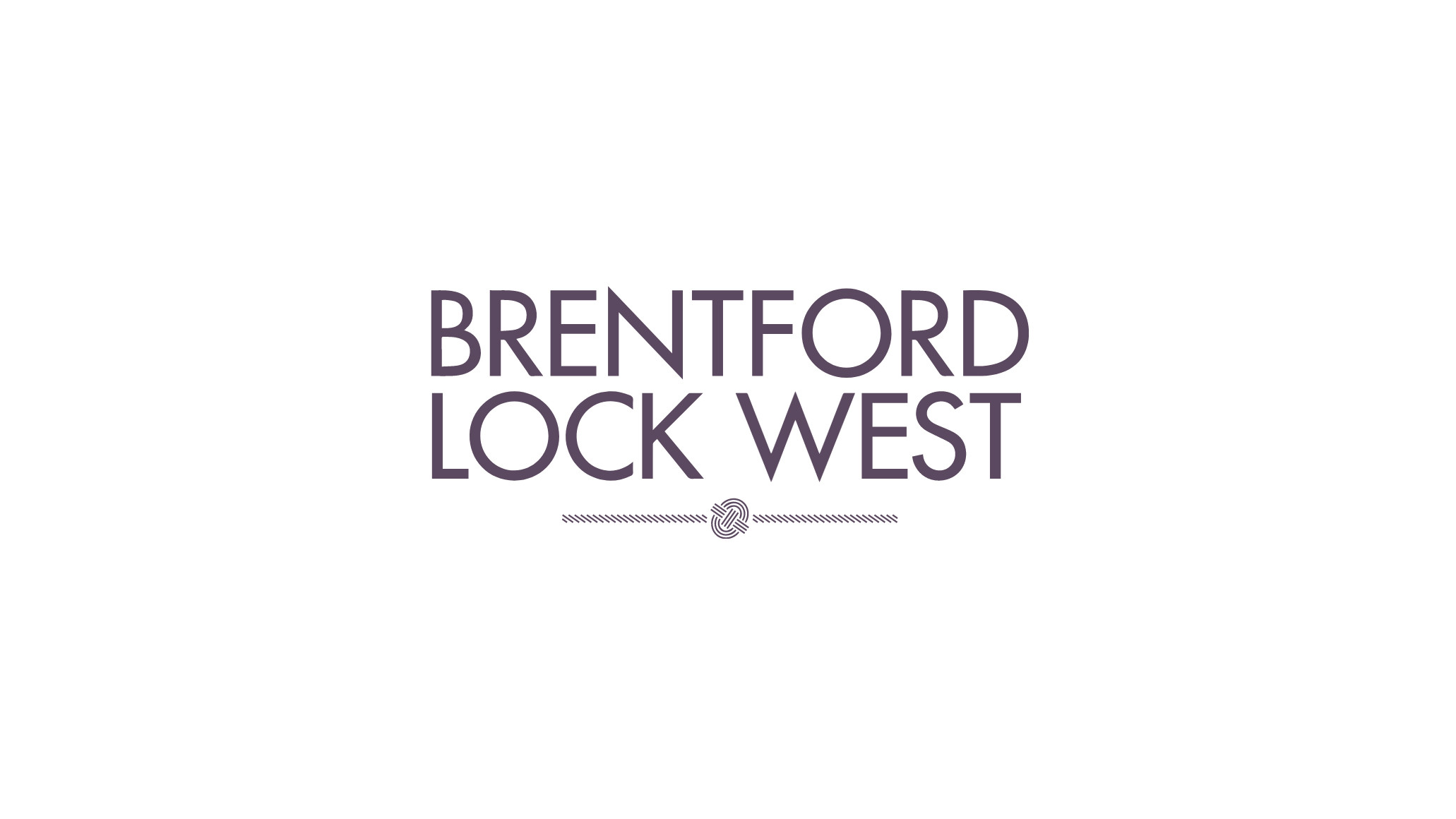 Brentford Lock West development logo.