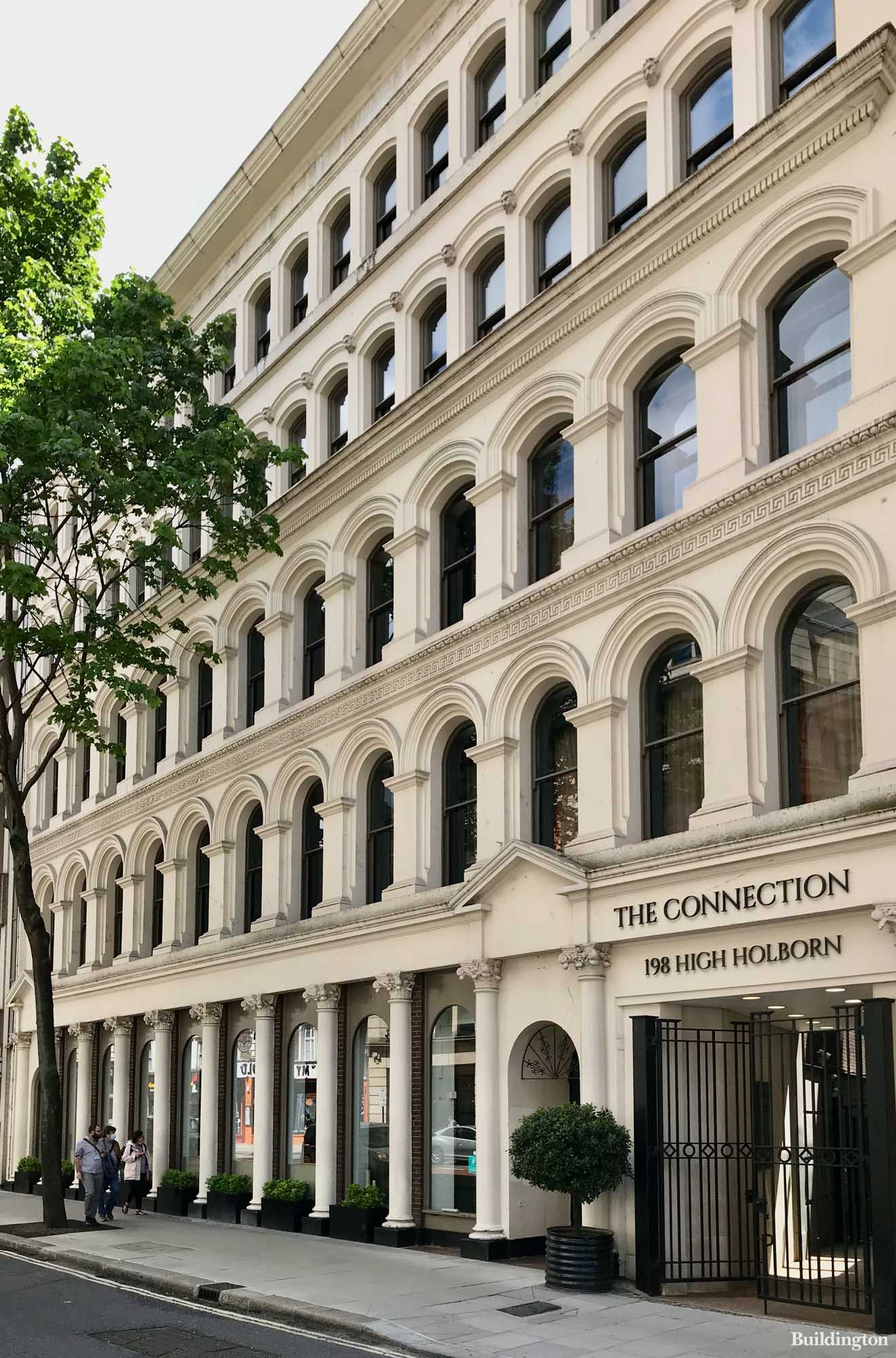 The Connection 198 High Holborn building in London WC1.