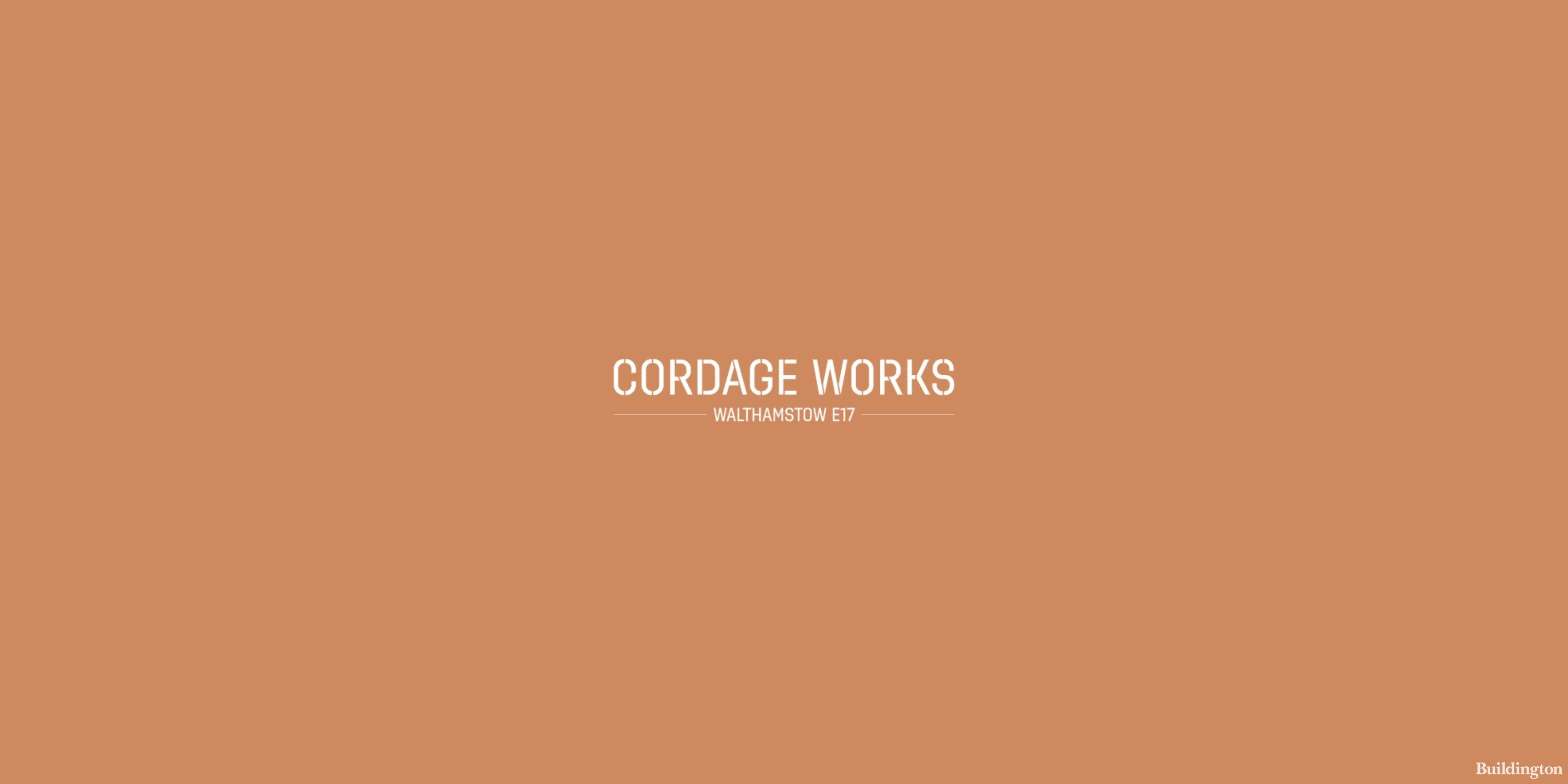 Cordage Works Walthamstow E17 development logo