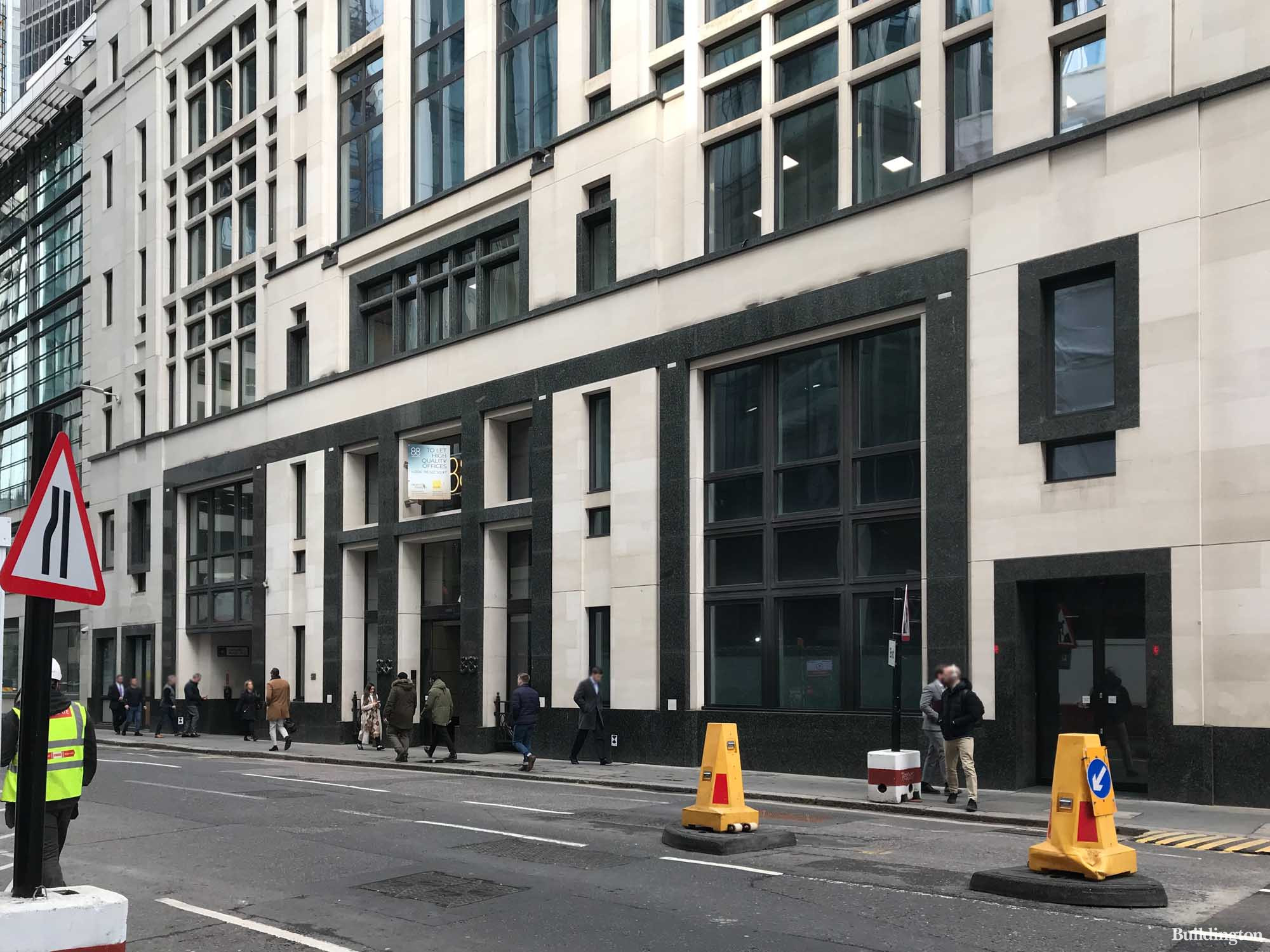 88 Leadenhall Street office building in the City of London EC3.