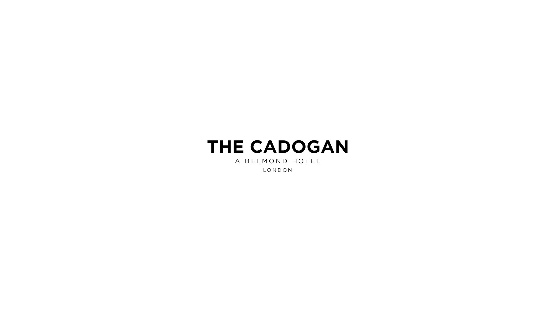 Logo of The Cadogan Belmond Hotel at 73-75 Sloane Street in Chelsea, London SW1X.