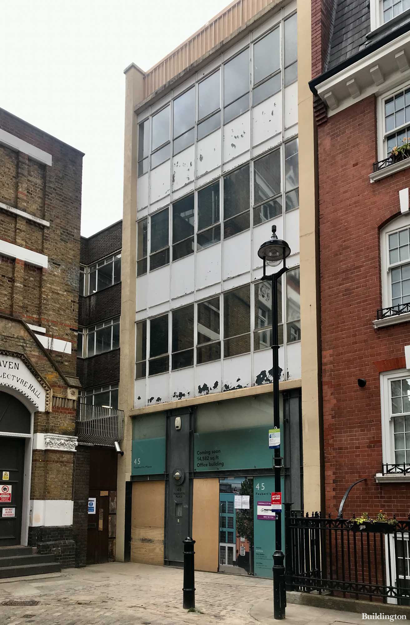 Aviva Investments' 45 Foubert's Place development in Soho, London W1.