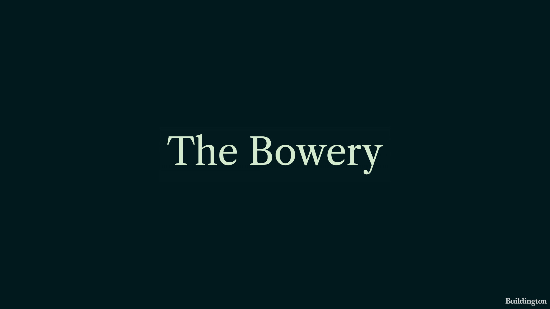 The Bowery development by Latimer homes