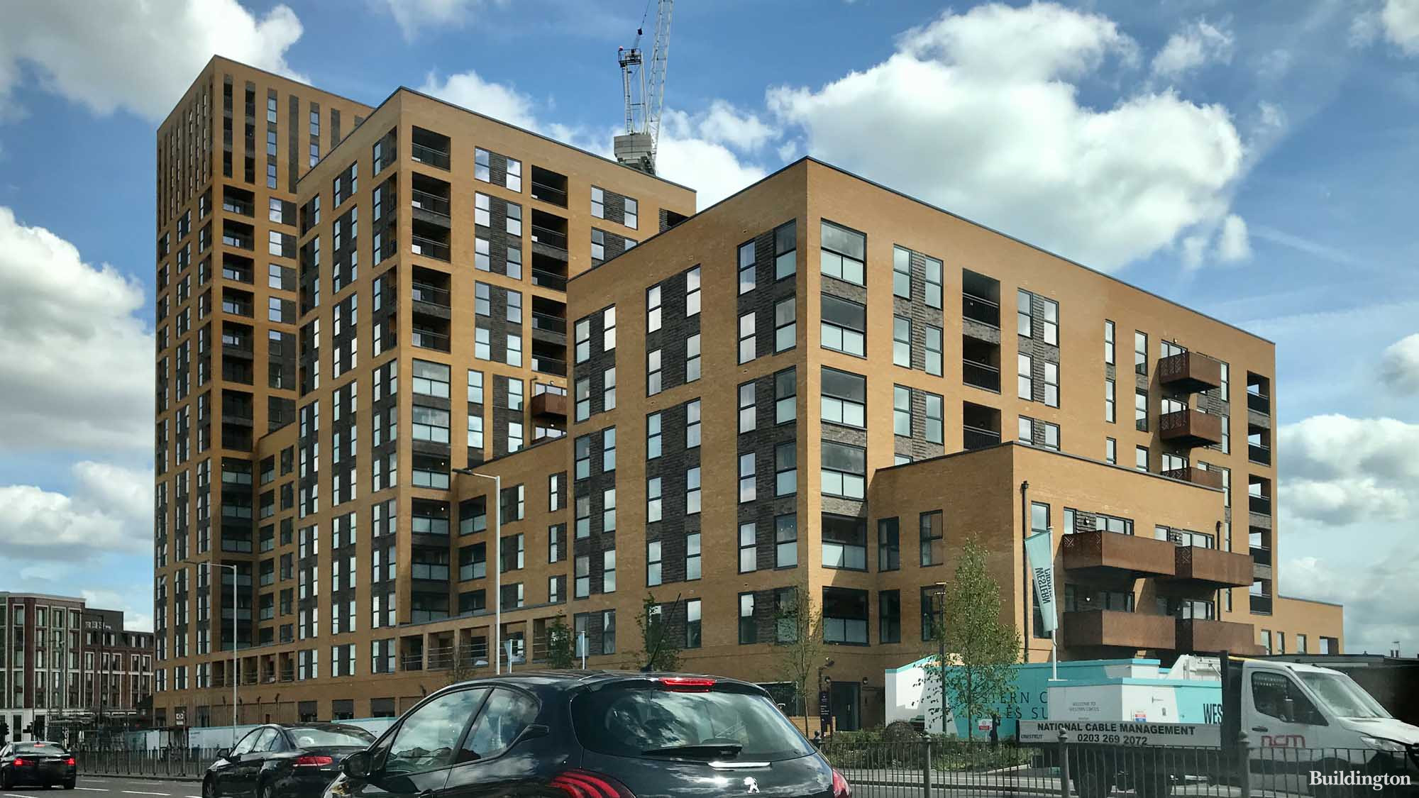Western Circus new build homes from Barratt London in London W3.