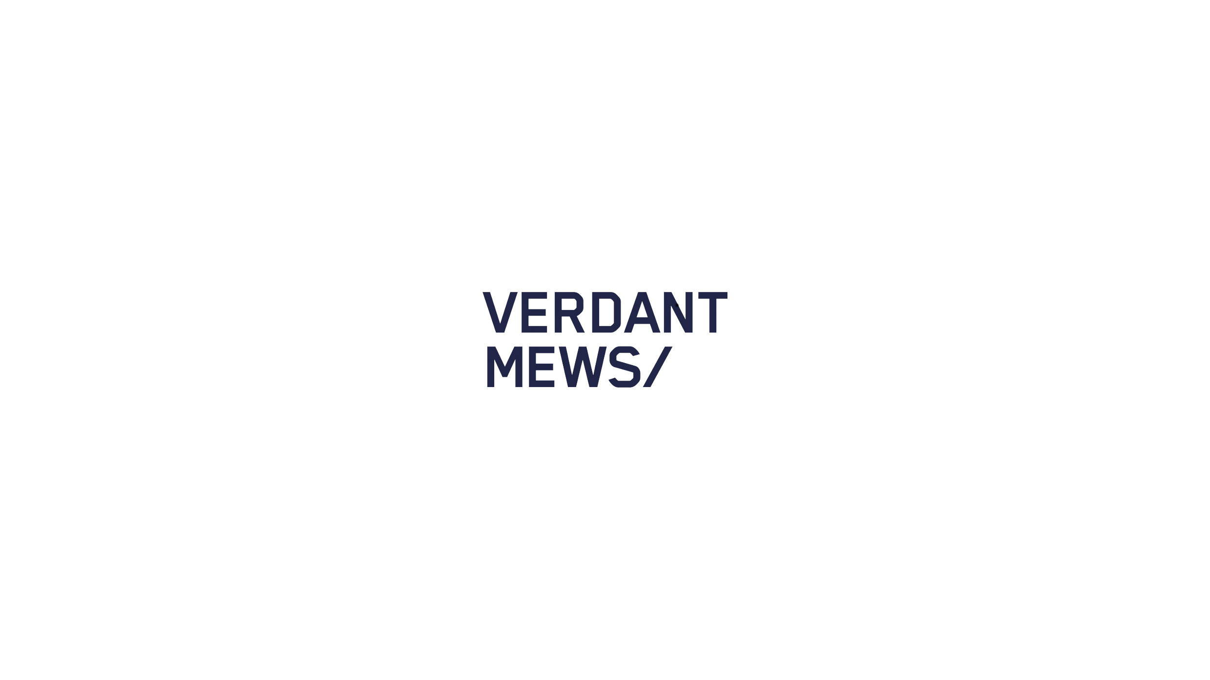 Logo of Verdant Mews development in Upper Norwood.