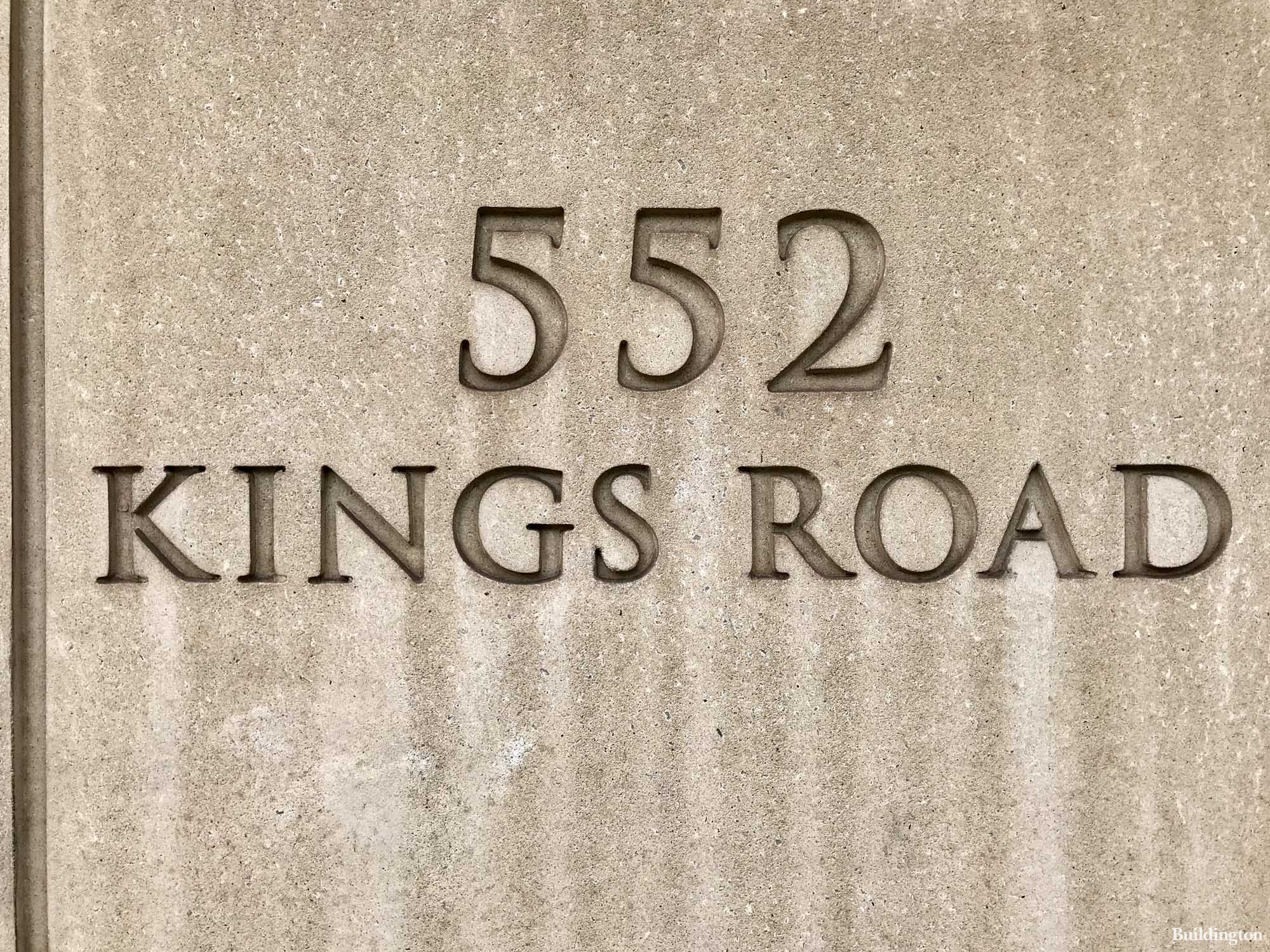 552 King's Road development in Chelsea, London SW10