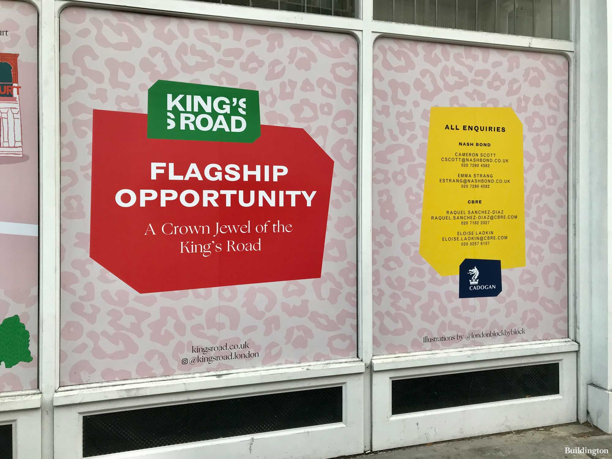 Flagship opportunity at 114-116 King's Road in Chelsea, London SW3.
