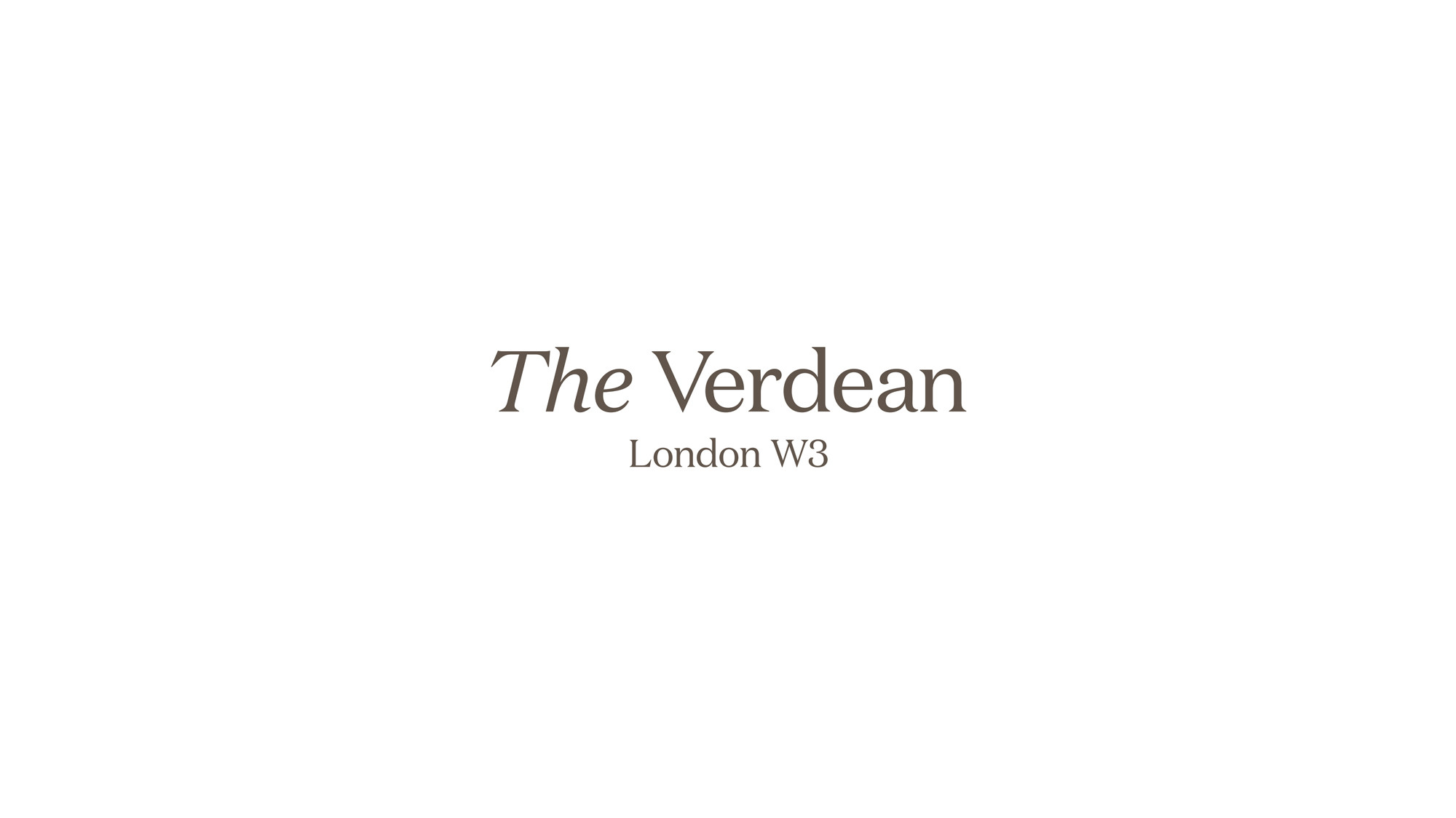 Cover logo The Verdean development in Acton W3 by Mount Anvil and Catalyst