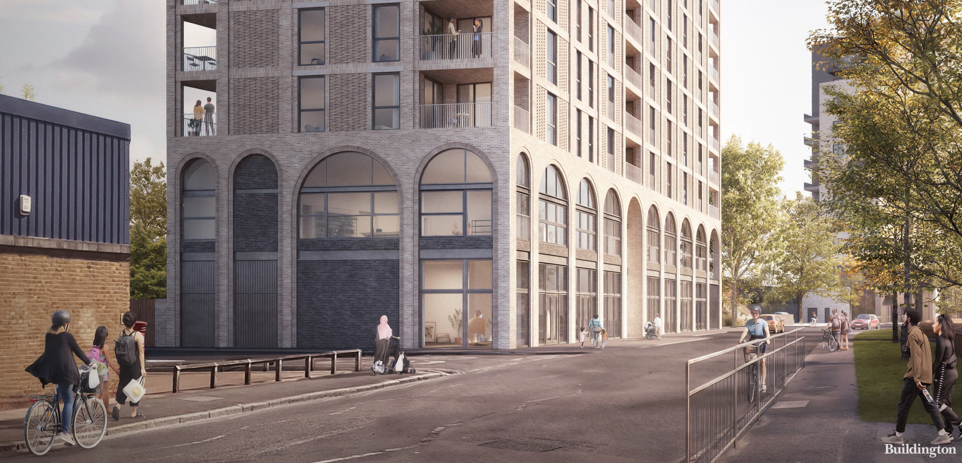 CGI 301-303 Ilderton Road development by Tailored Living Solutions in Southwark,  London SE15