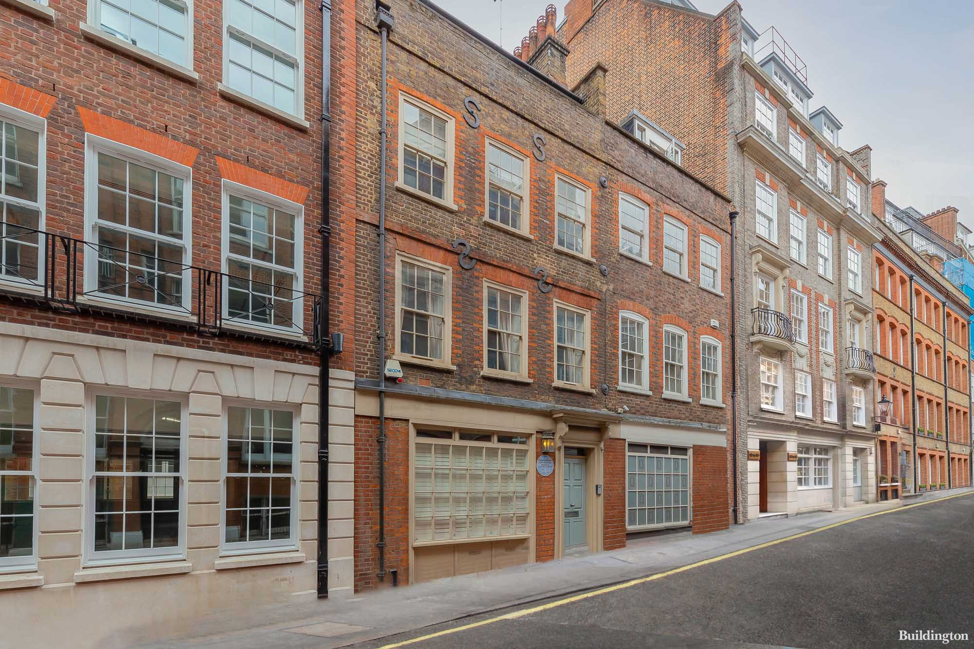 Grade II listed 9 Old Queen Street building is offered for sale by Dexters in 2022.