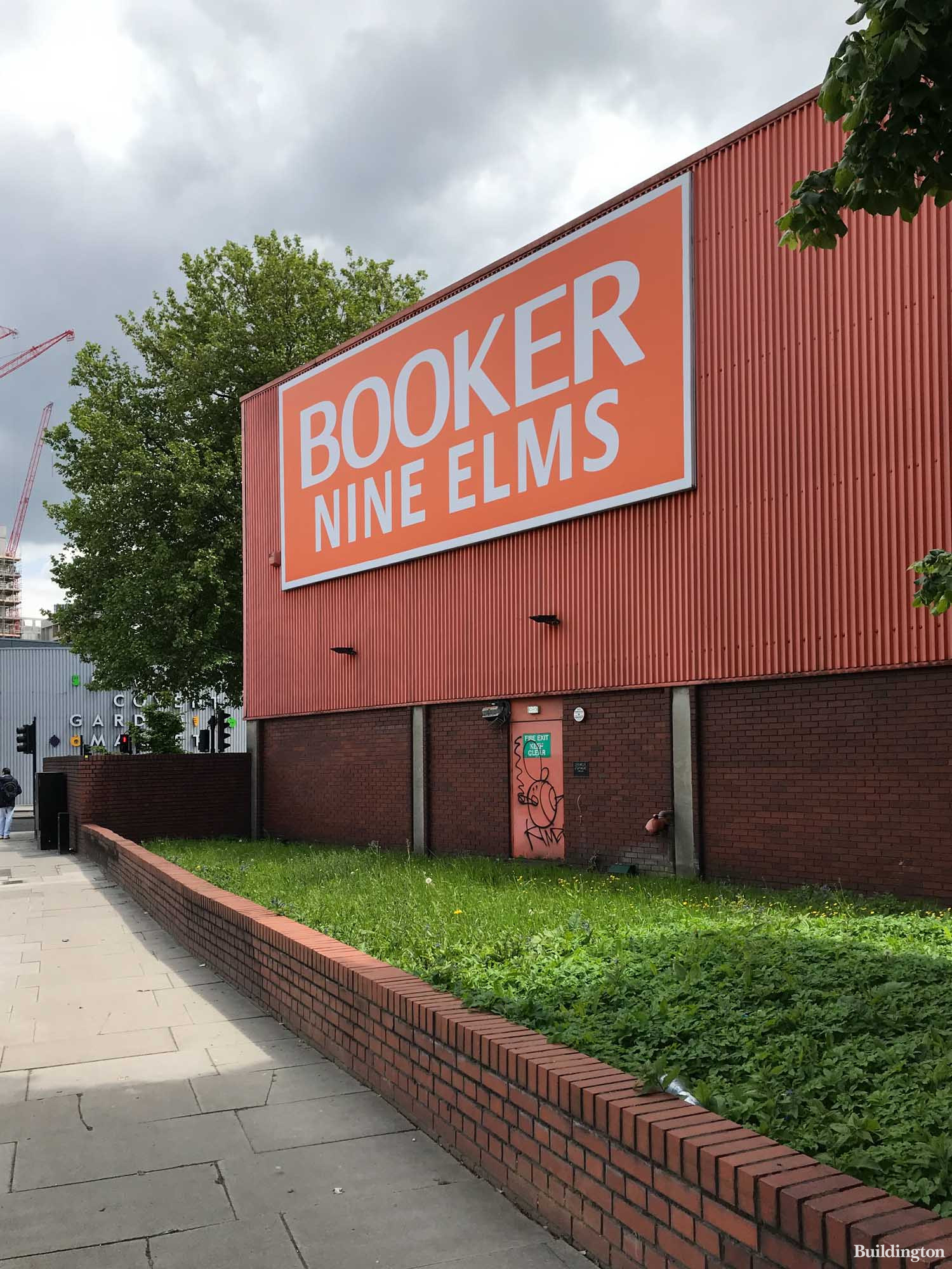 Booker Nine Elms building at 41-59 Battersea Park Road development site.