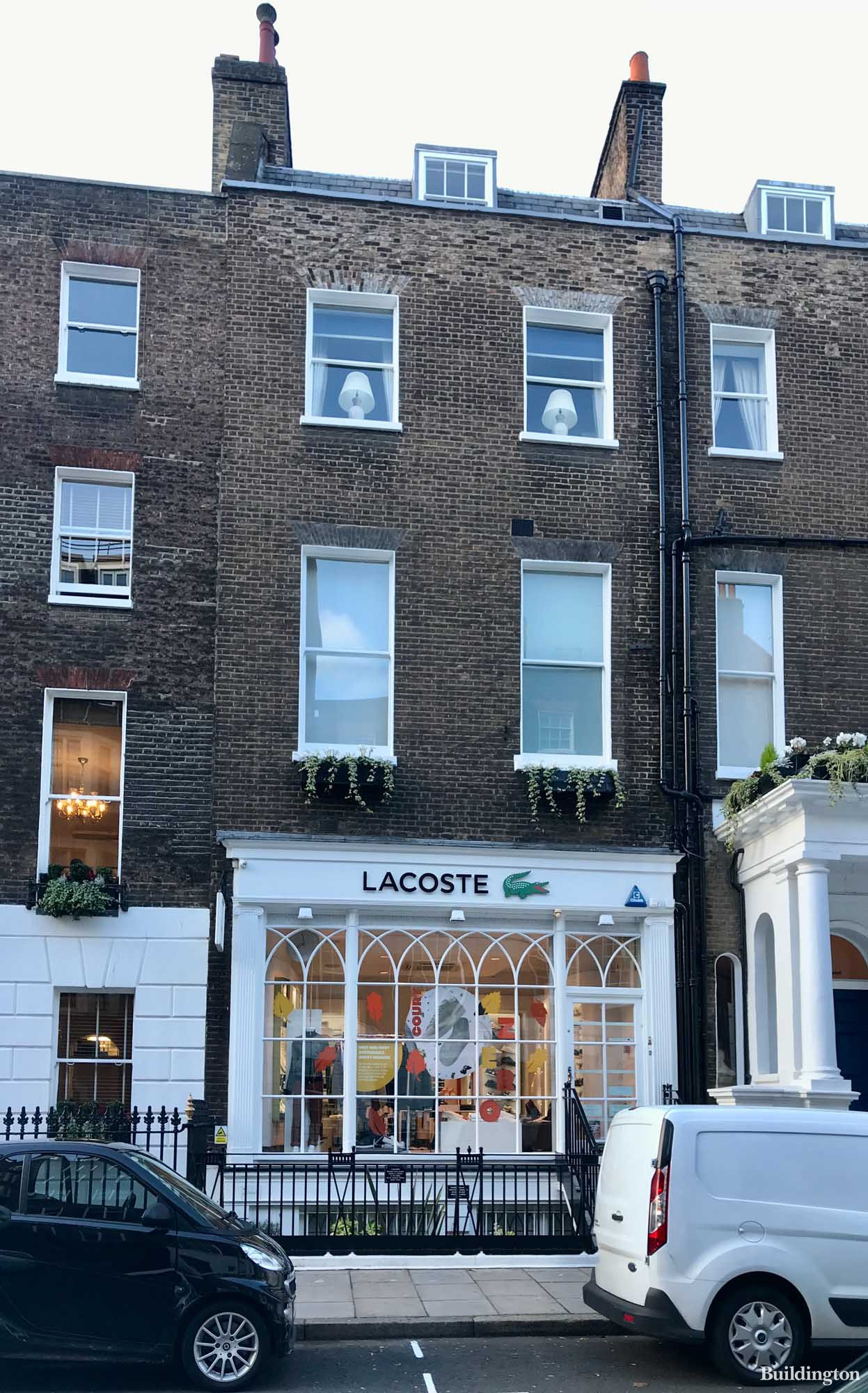 Lacoste at 2A Duke Street in Marylebone, London W1.