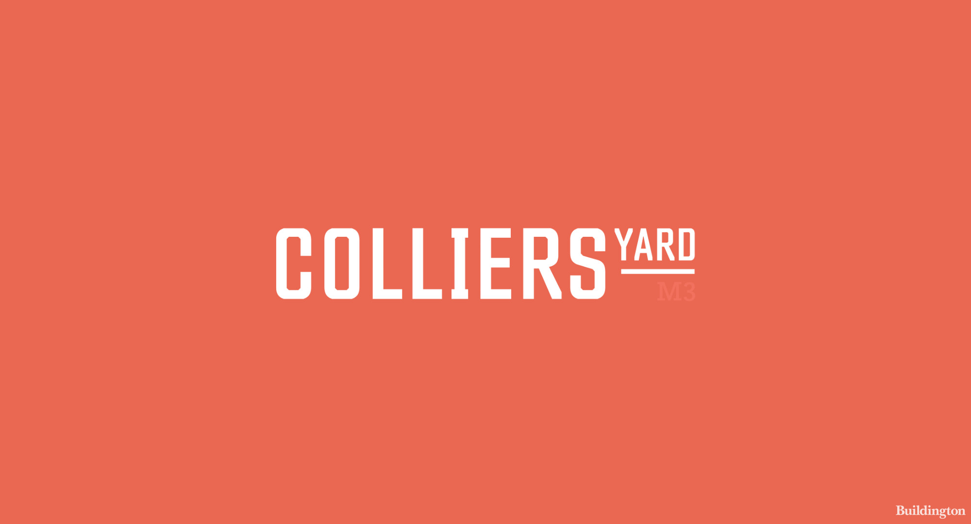 Colliers Yard M3 development logo cover