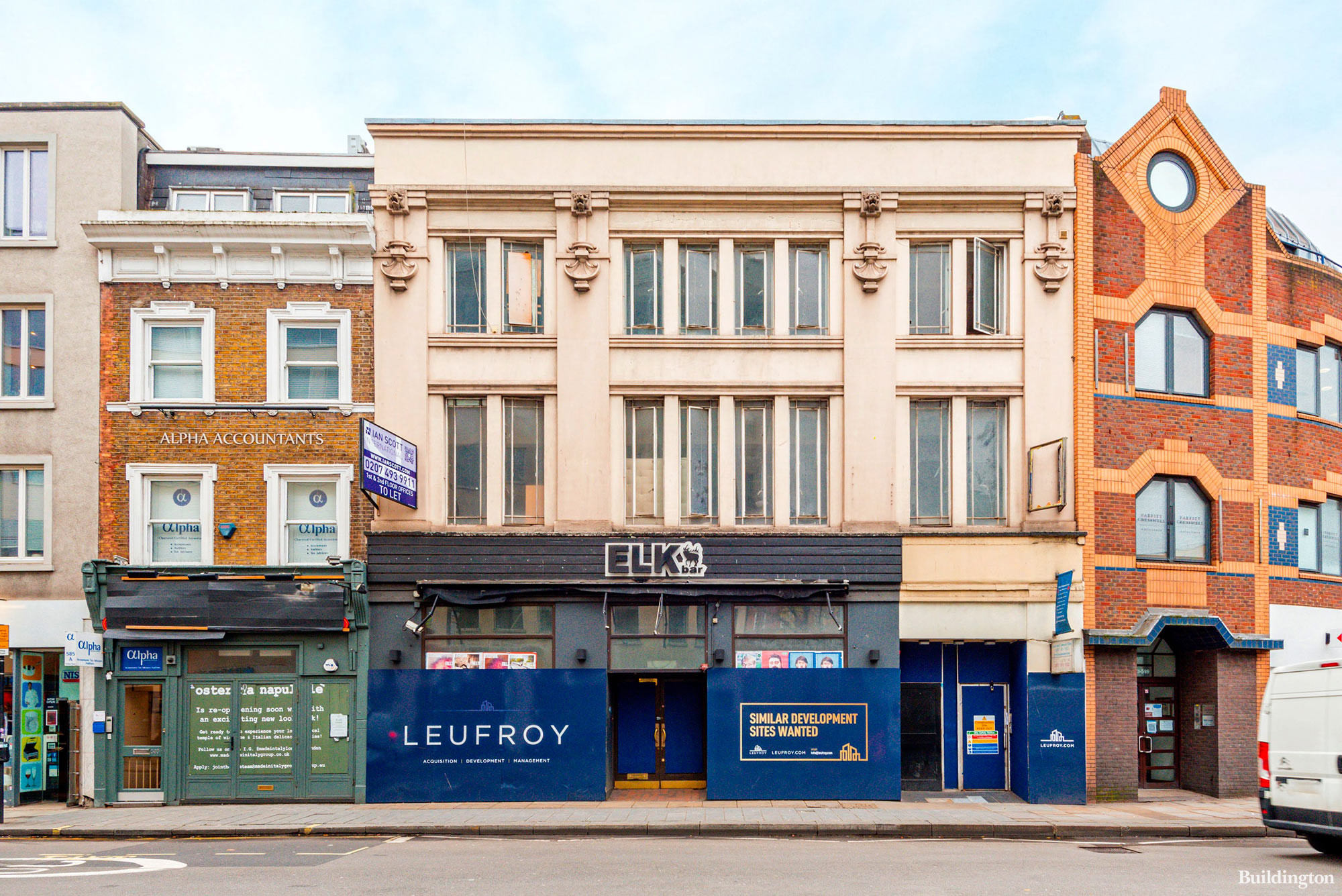 587-591 Fulham Road development by Leufroy in Fulham, London SW6.