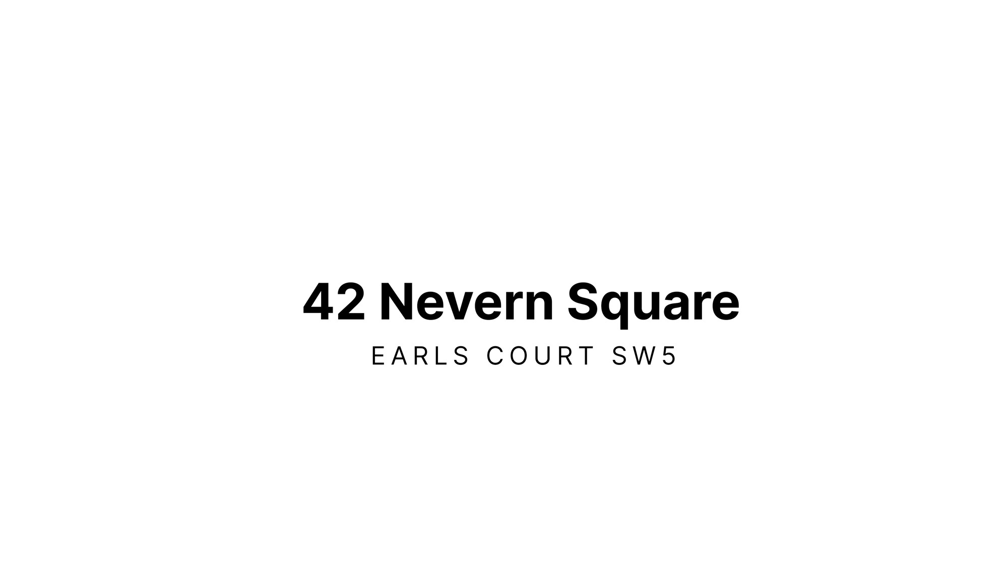 42 Nevern Square 