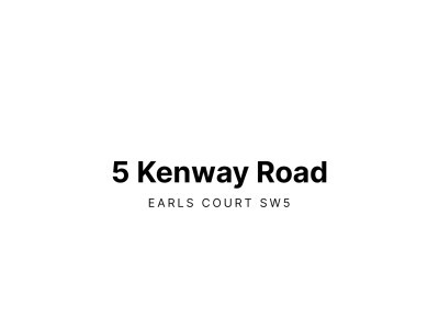 5 Kenway Road