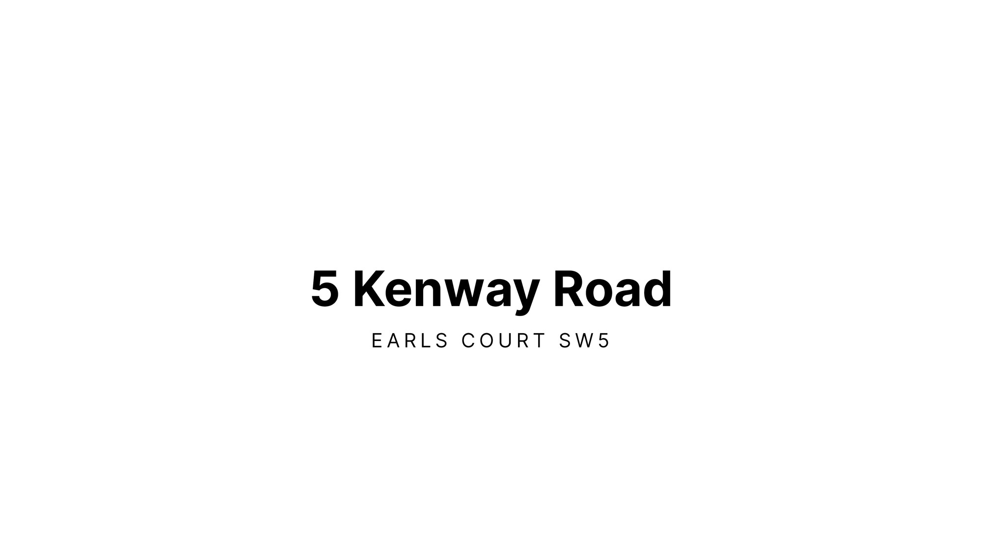 5 Kenway Road