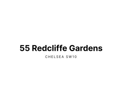 55 Redcliffe Gardens