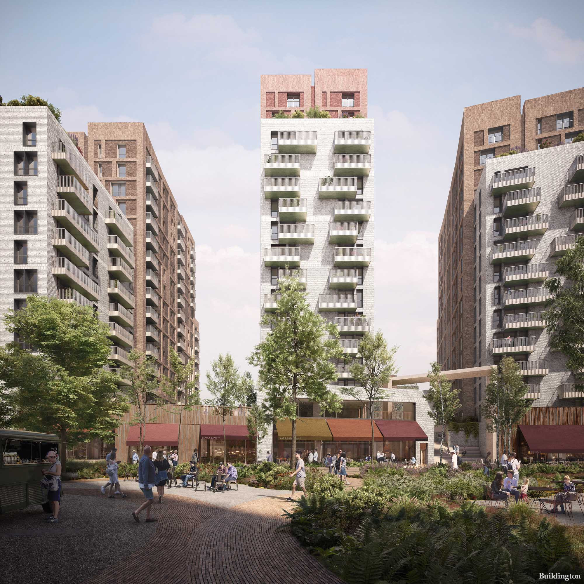 One Maidenhead Build-to-Rent development by HUB designed by Studio Egret West.