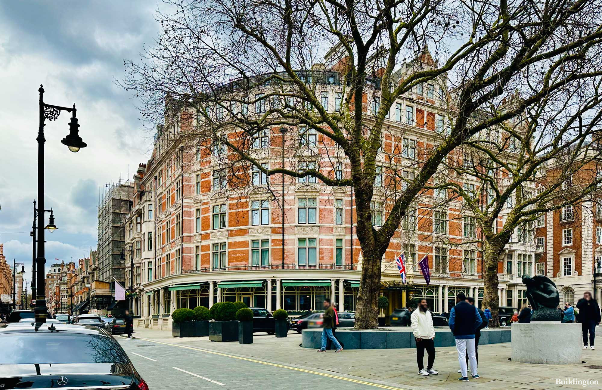 The Connaught hotel in Mayfair, London W1.