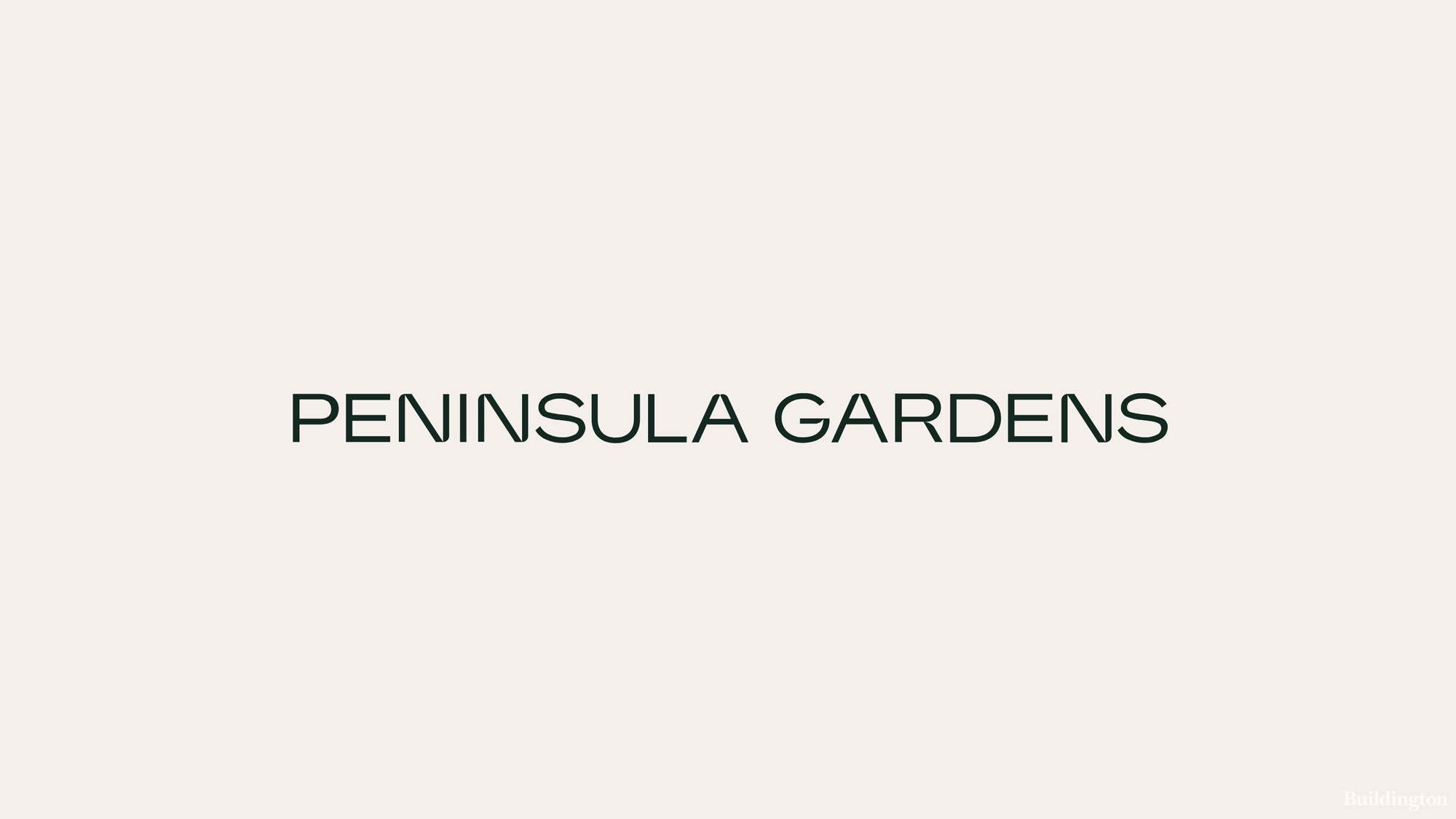 Peninsula Gardens development logo cover