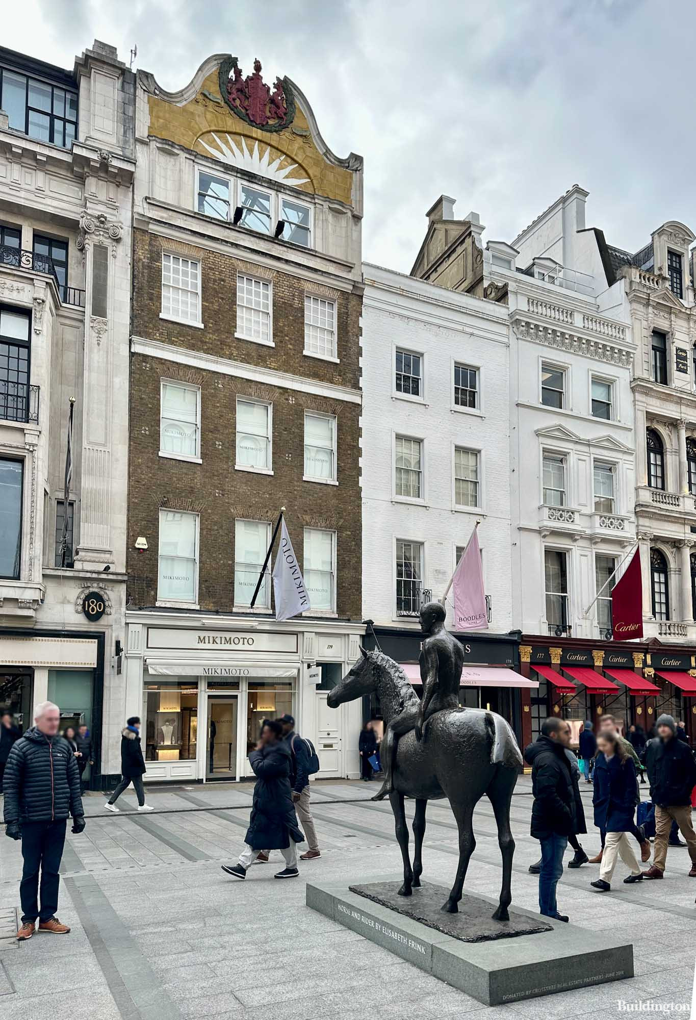 Mikimoto at 179 New Bond Street in Mayfair, London W1.
