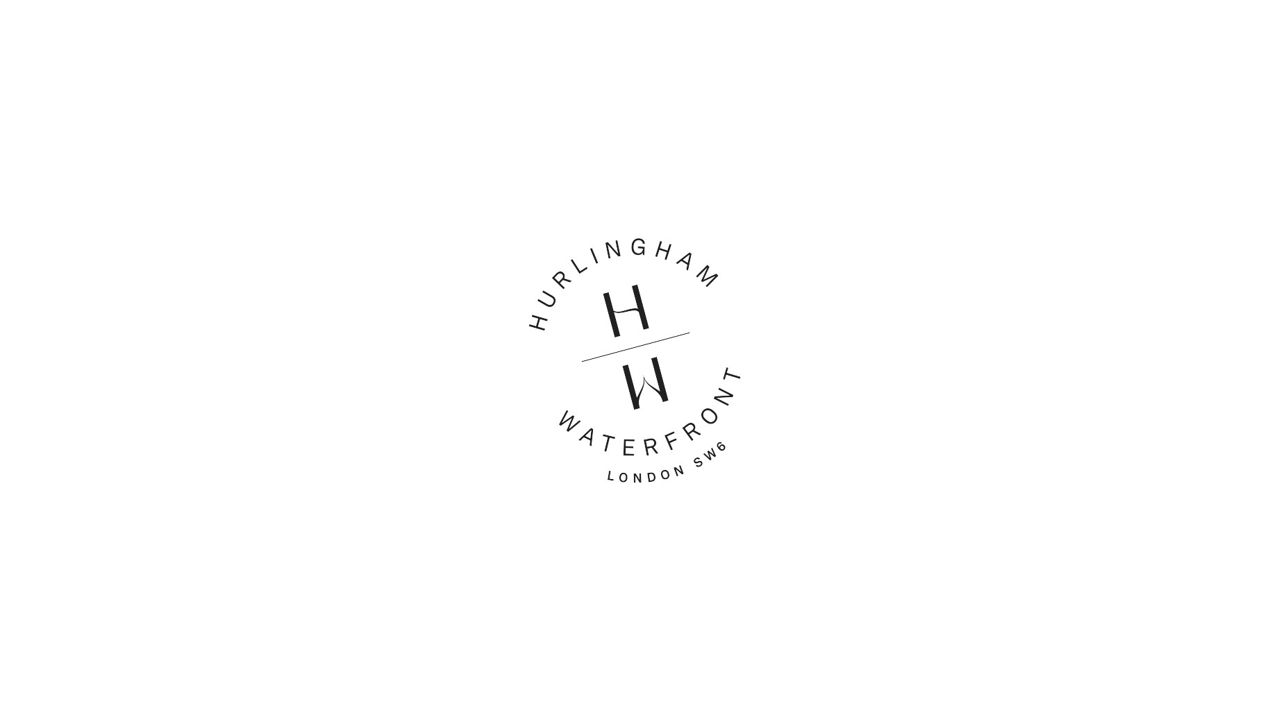 Hurlingham Waterfront development in Fulham cover logo
