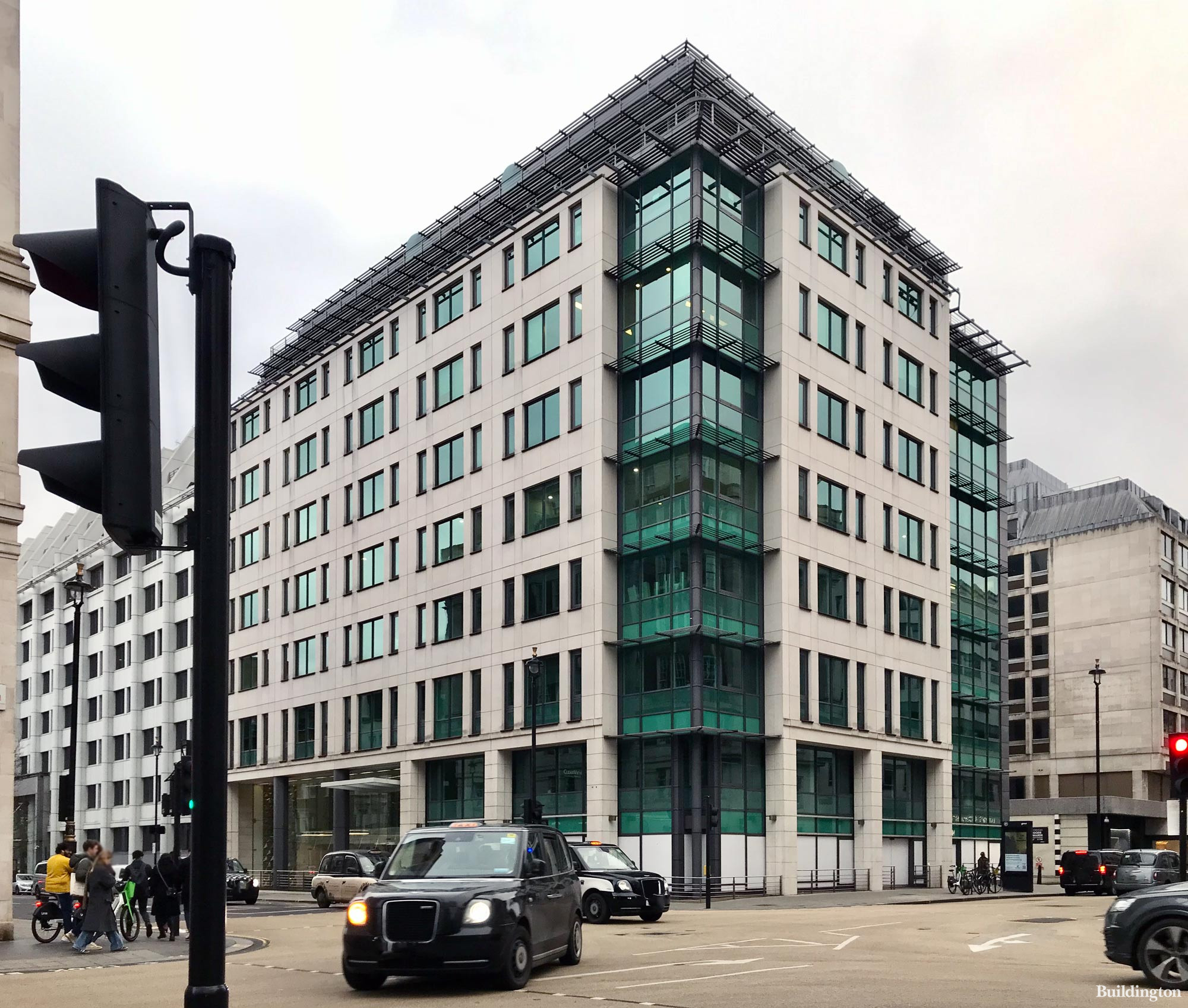 105 Wigmore Street office building in Marylebone, London W1.