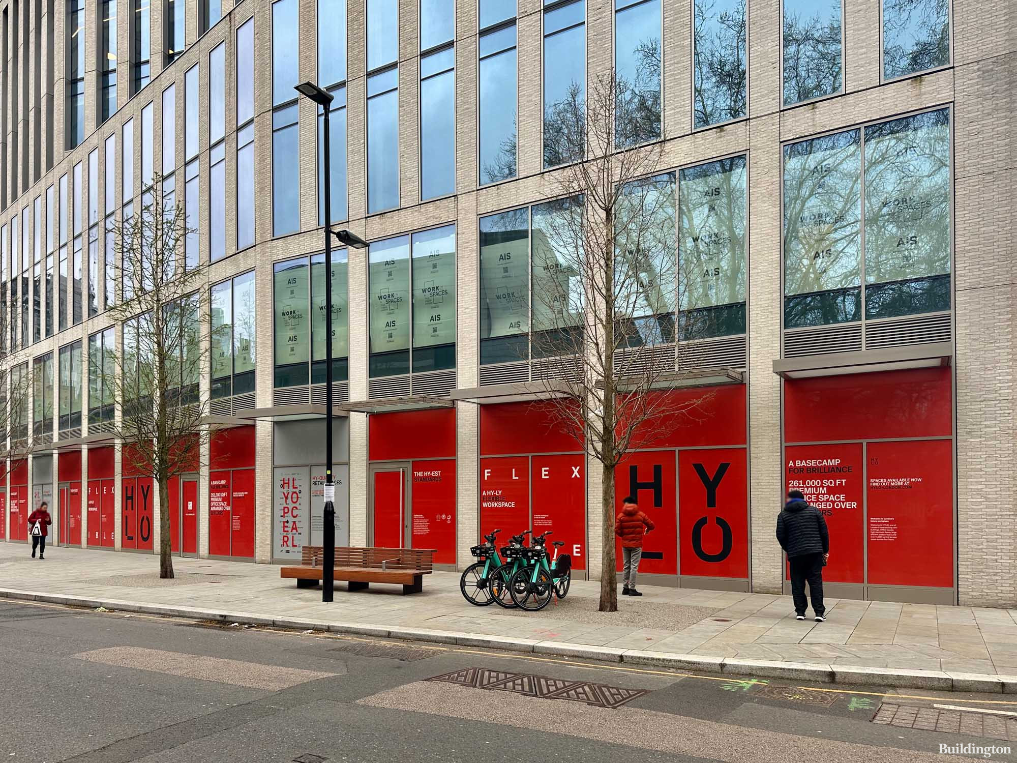 HYLO building on Bunhill Row in London EC1.