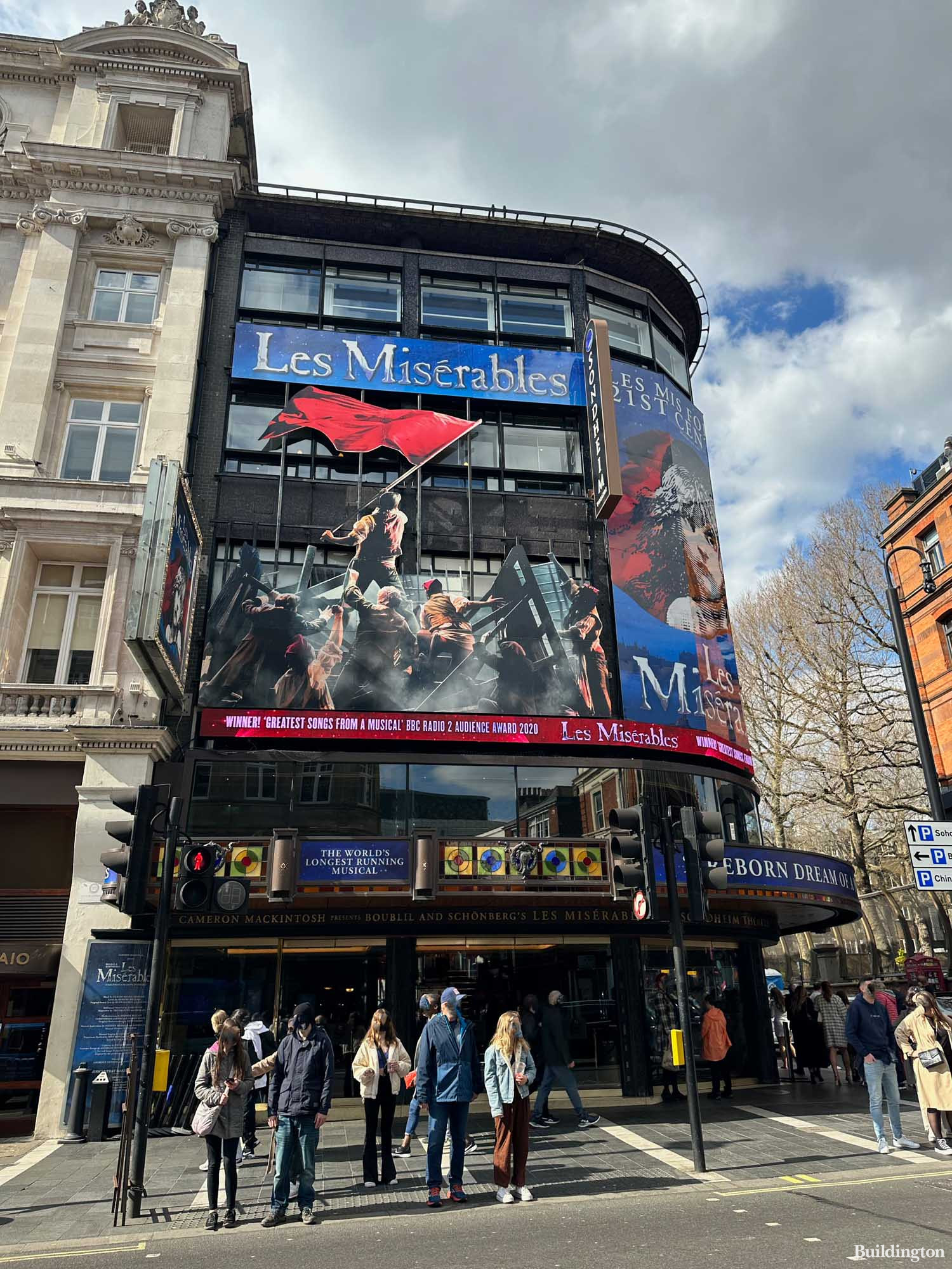 Les Miserables at Shondheim Theatre on Shaftesbury Avenue in Soho, London W1. 8.04.2023