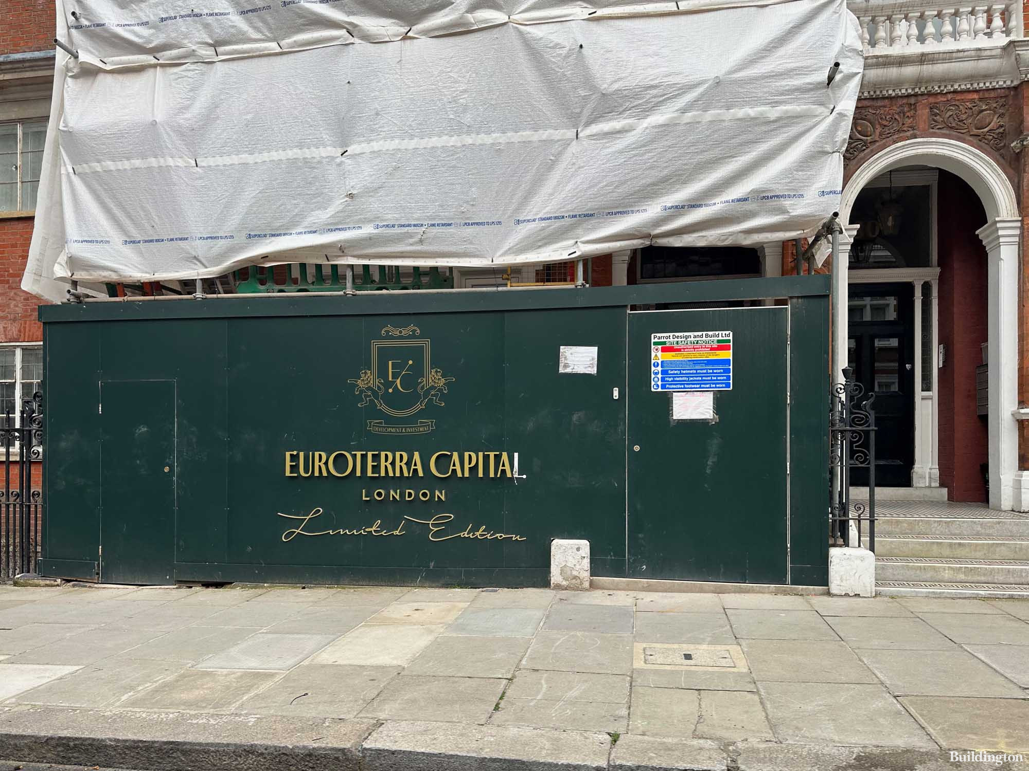 Eurroterra Capital at Palace Court Mansions at 32 Palace Court in Bayswater, London W2.