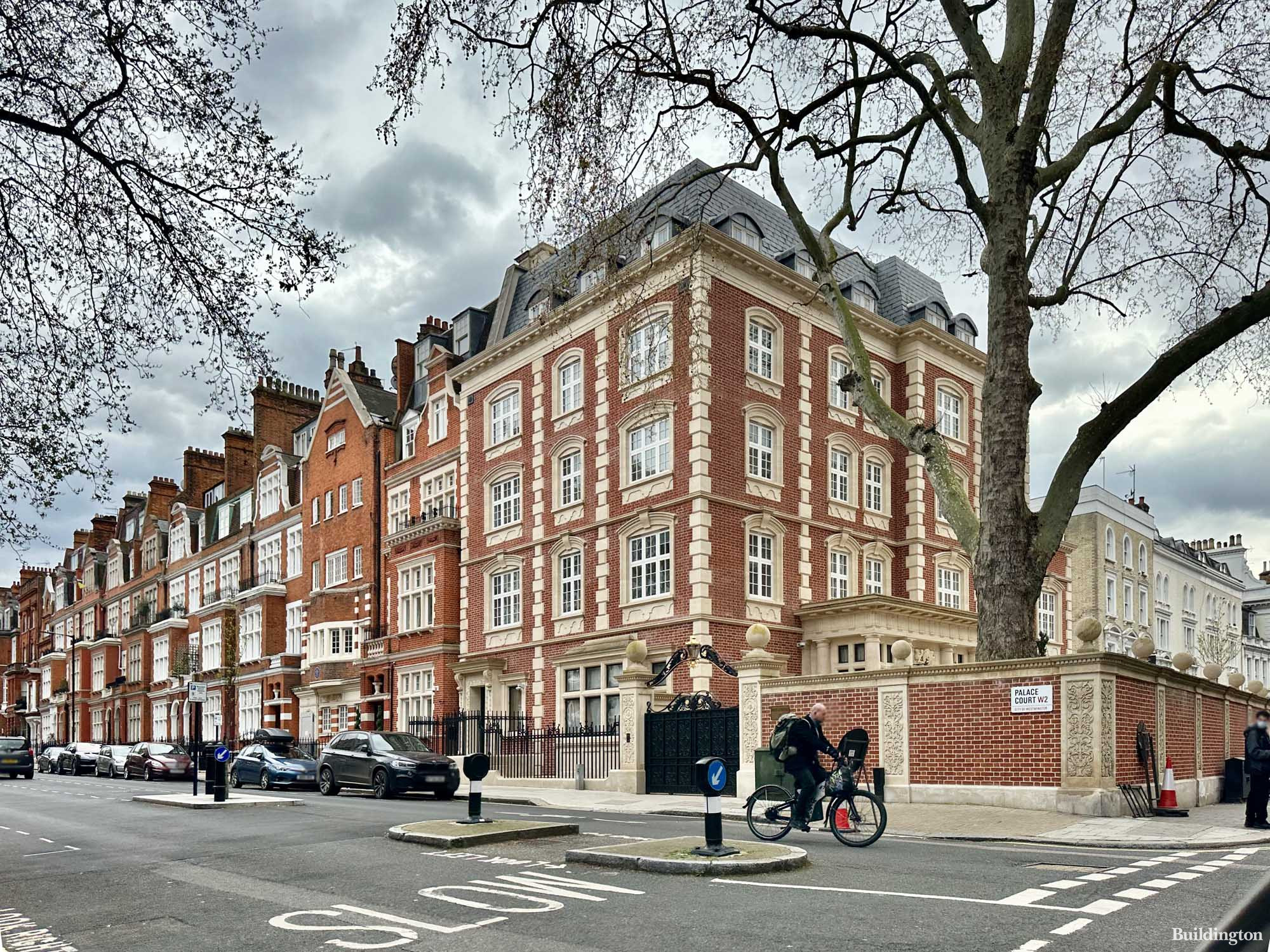 Red Lodge building in Bayswater, London W2.