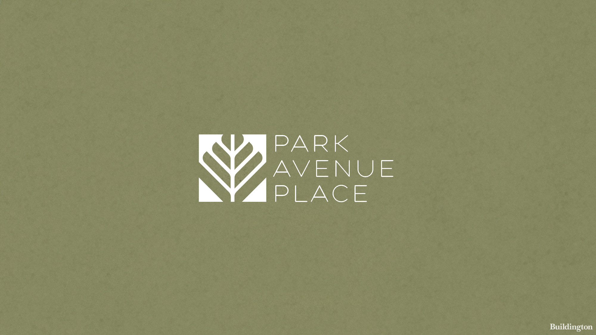 Logo cover for Park Avenue Place development in Deptford, London SE8