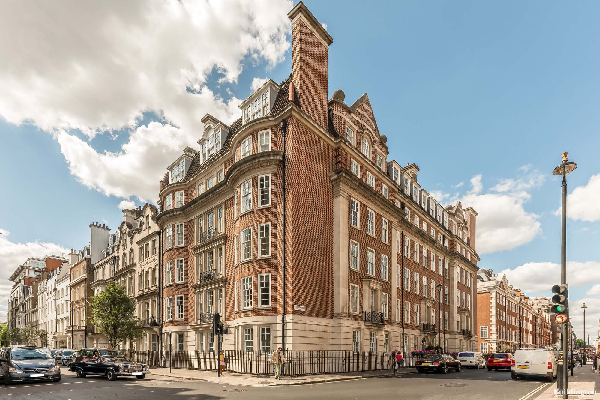 Upper Feilde building at 71 Park Street in Mayfair, London W1. 