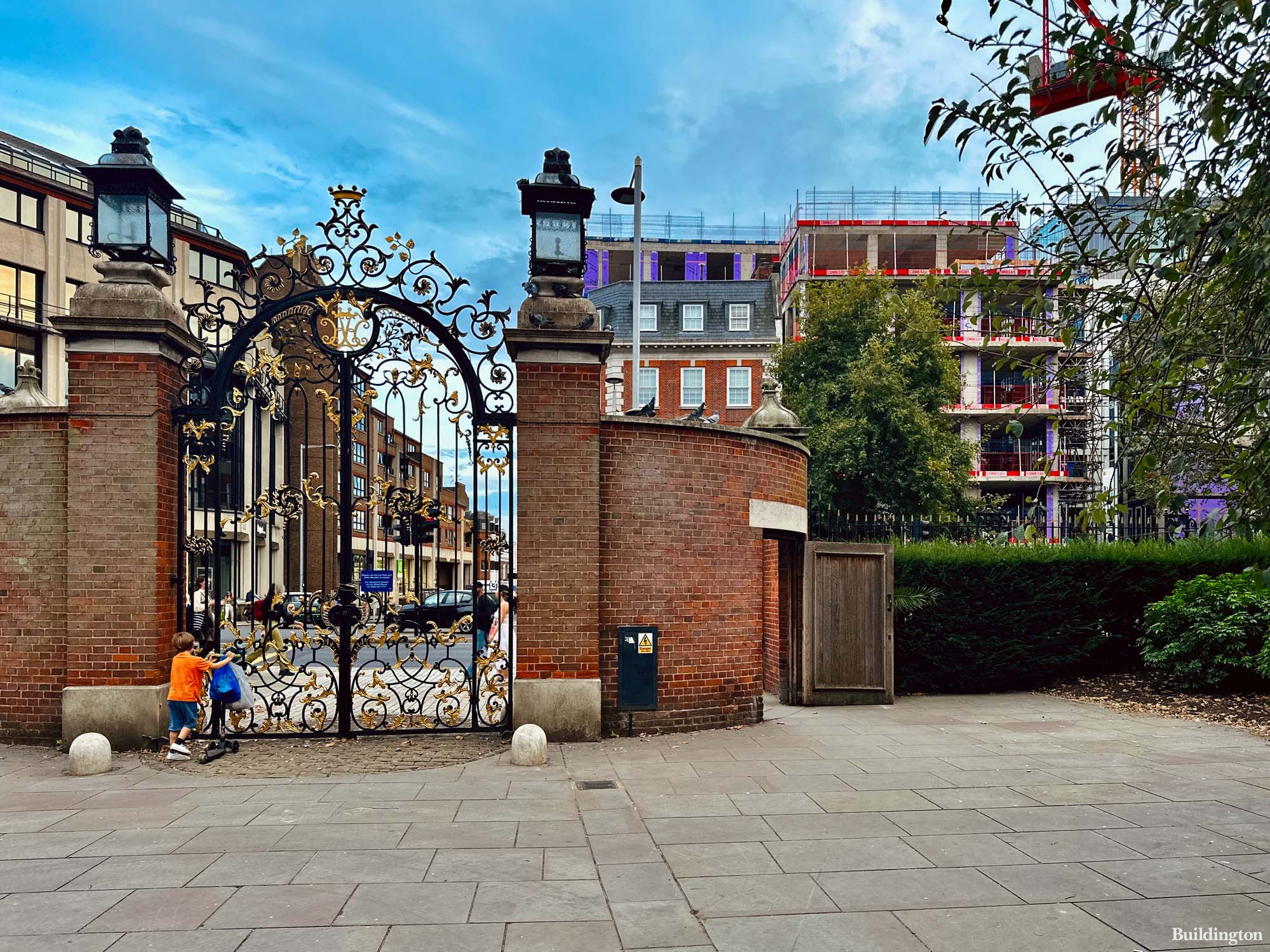 Holland Park Gate by Lodha under construction in Kensington, London W8