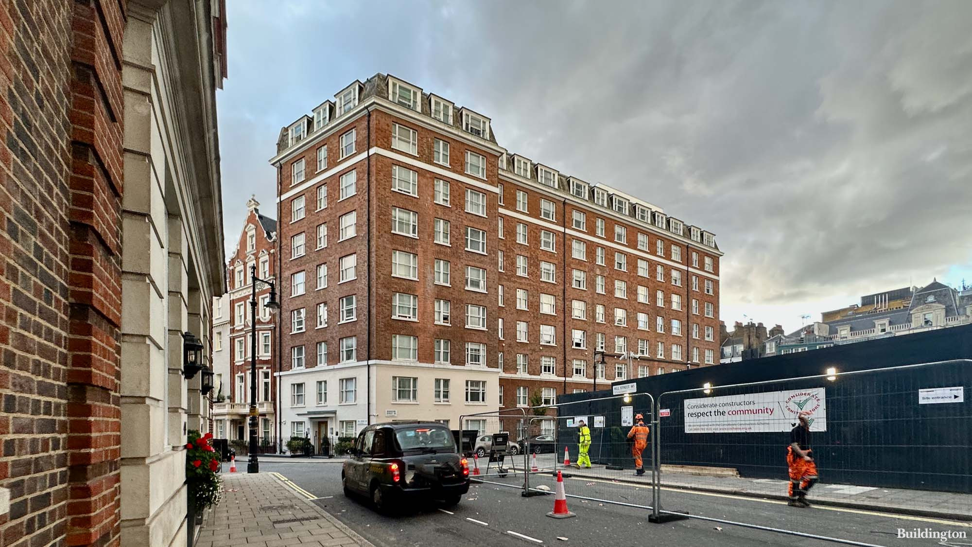 39 Hill Street apartments in Mayfair, London W1.