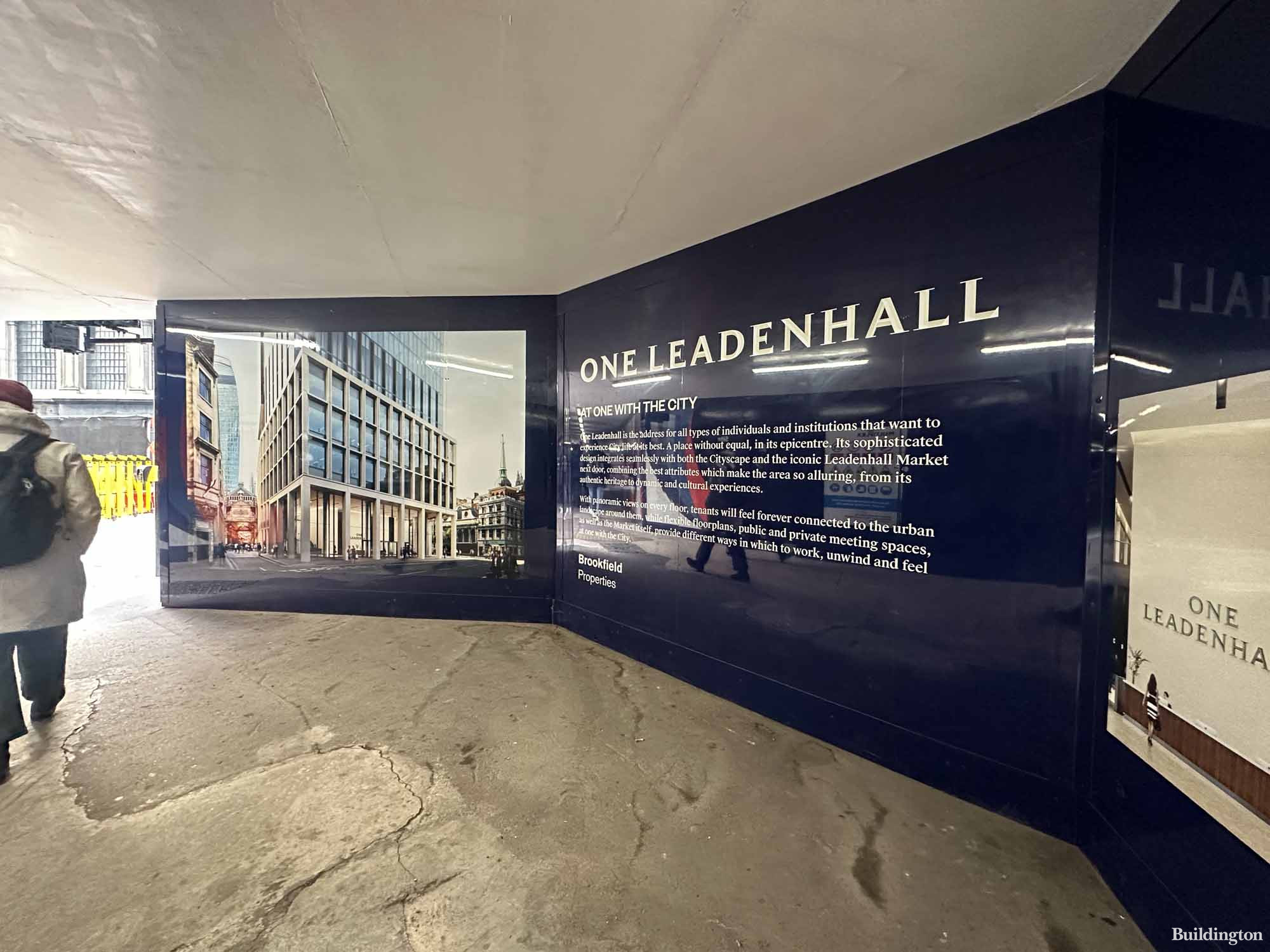 One Leadenhall development in the City of London EC3.
