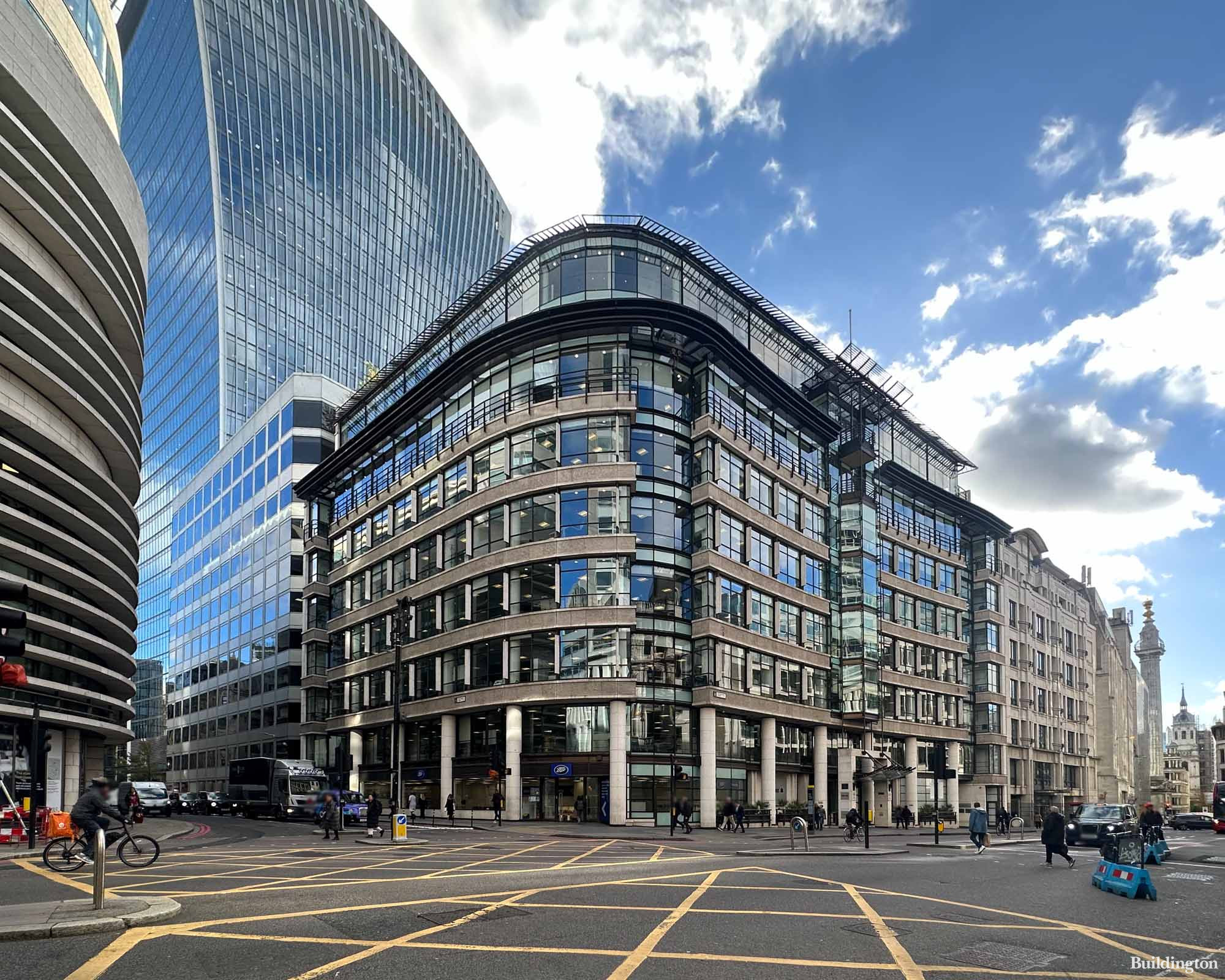 Allianz House office building at 60 Gracechurch Street in the City of London EC3