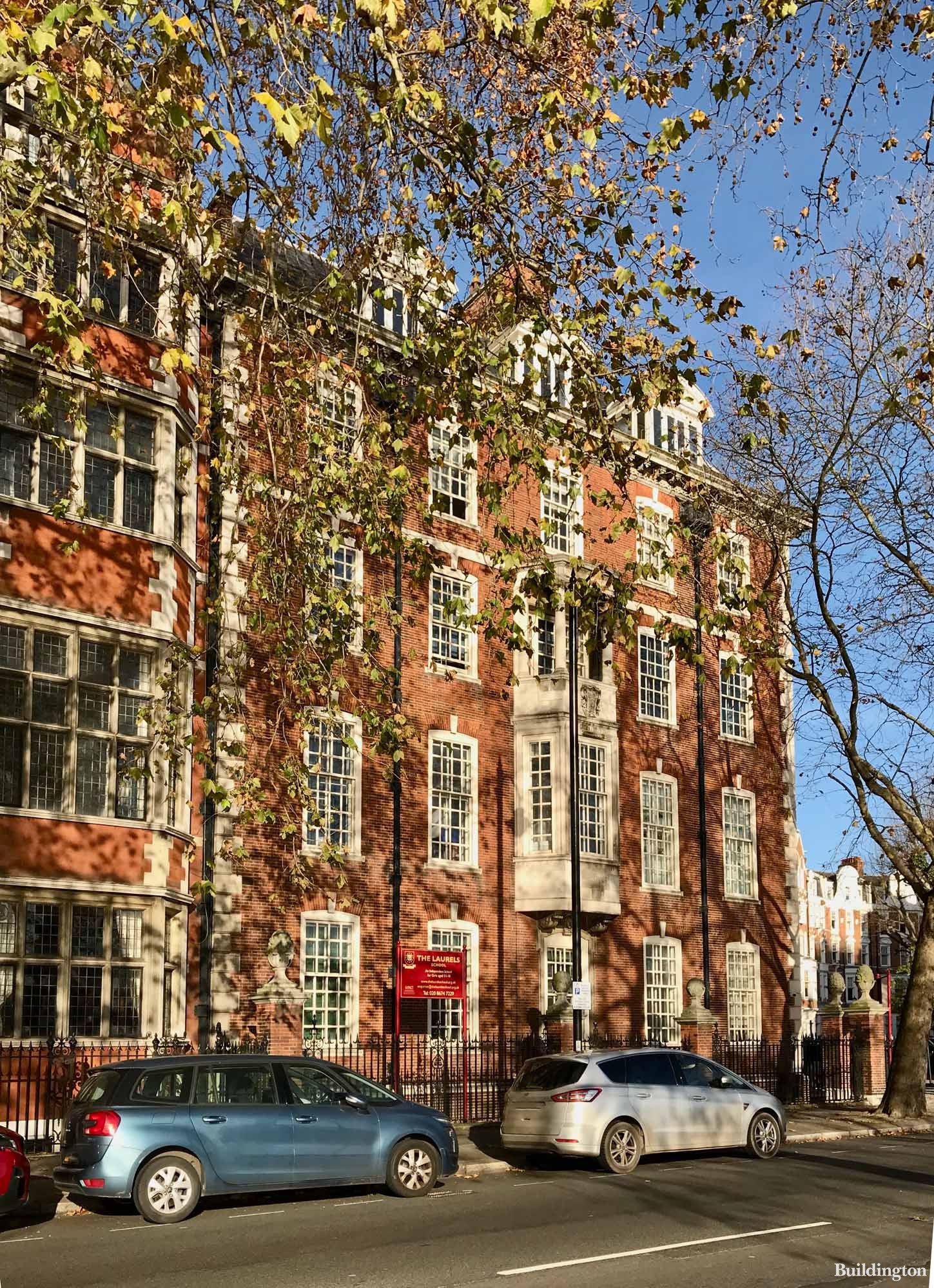 Shelley House at 1-2 Chelsea Embankment in Chelsea, London SW3.